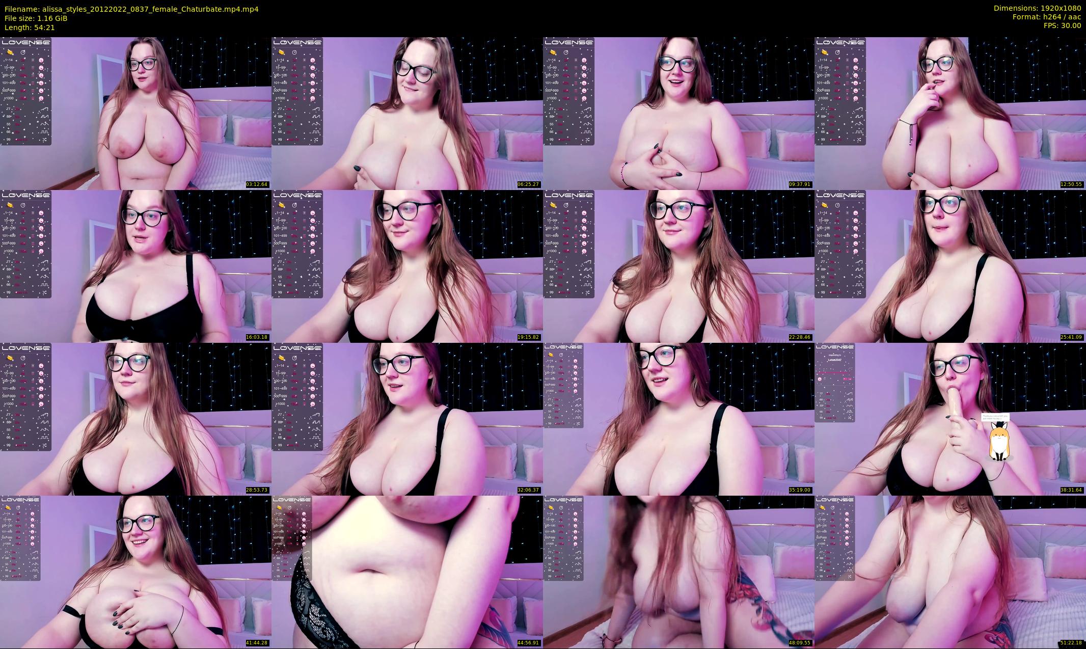 alissa_styles — 55 minute Chaturbate female cam show recording, 1080p, Dec 20, 2022