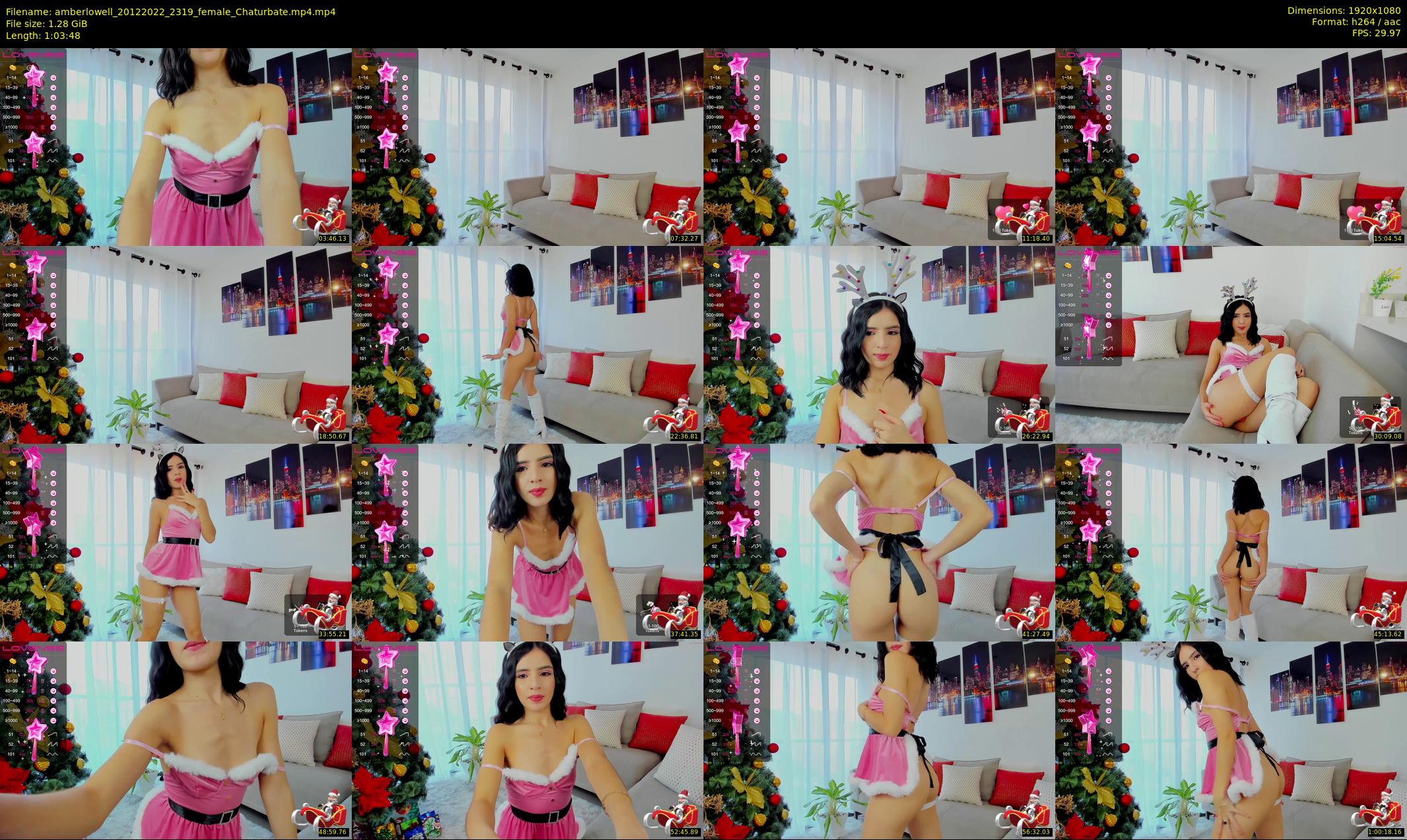 amberlowell — 64 minute Chaturbate female cam show recording, 1080p, Dec 20, 2022