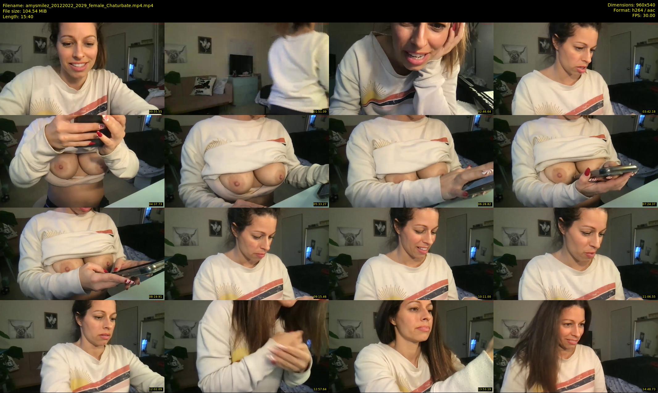 amysmilez — 16 minute Chaturbate female cam show recording, 480p, Dec 20, 2022