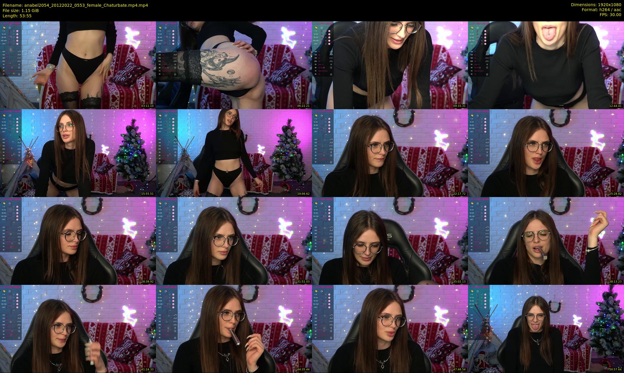 anabel2054 — 54 minute Chaturbate female cam show recording, 1080p, Dec 20, 2022