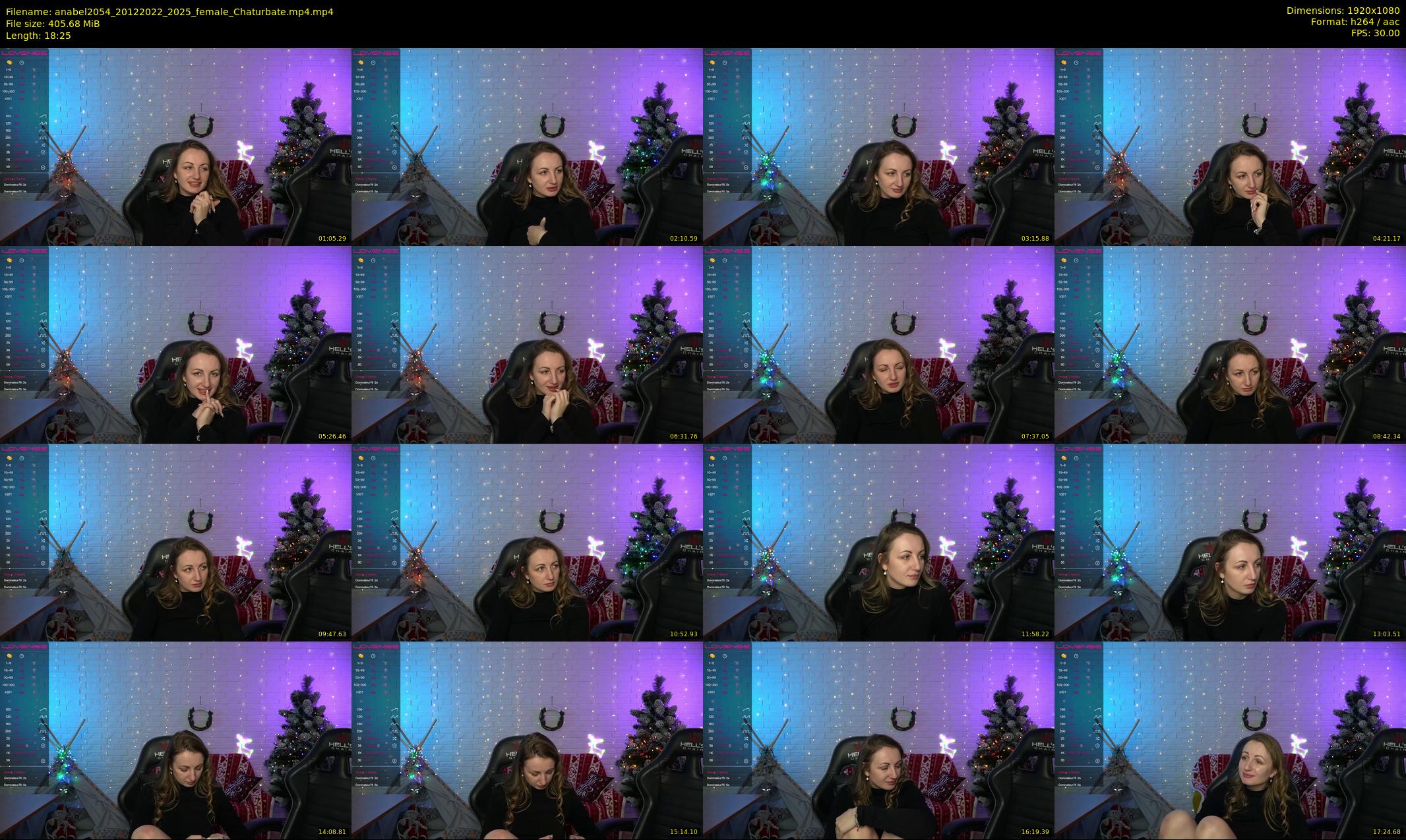 anabel2054 — 19 minute Chaturbate female cam show recording, 1080p, Dec 20, 2022
