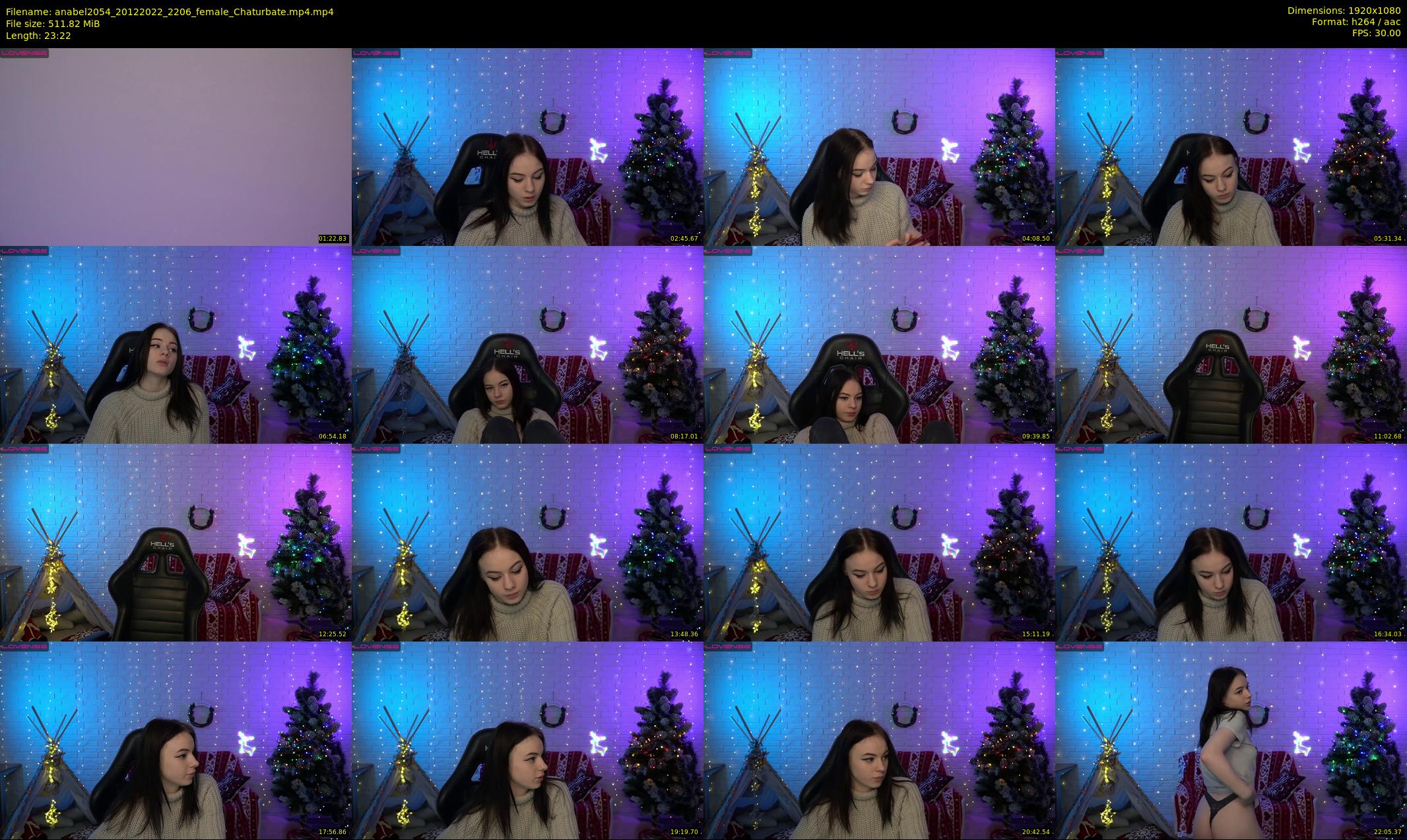 anabel2054 — 24 minute Chaturbate female cam show recording, 1080p, Dec 20, 2022