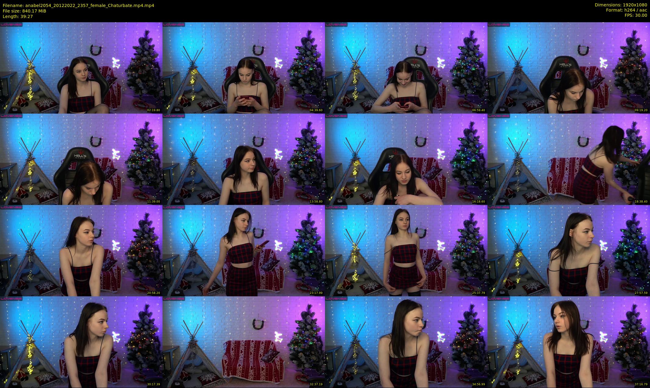 anabel2054 — 40 minute Chaturbate female cam show recording, 1080p, Dec 20, 2022