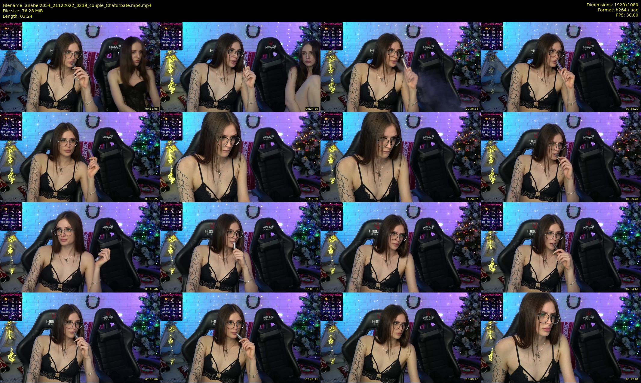 anabel2054 — 4 minute Chaturbate female cam show recording, 1080p, Dec 21, 2022