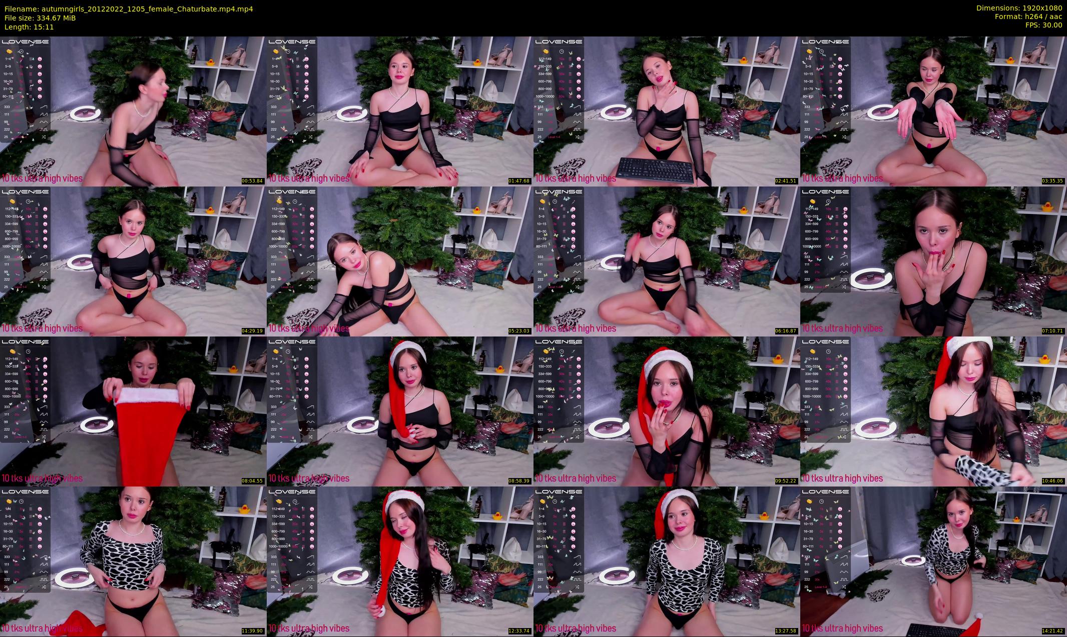 autumngirls — 16 minute Chaturbate couple cam show recording, 1080p, Dec 20, 2022