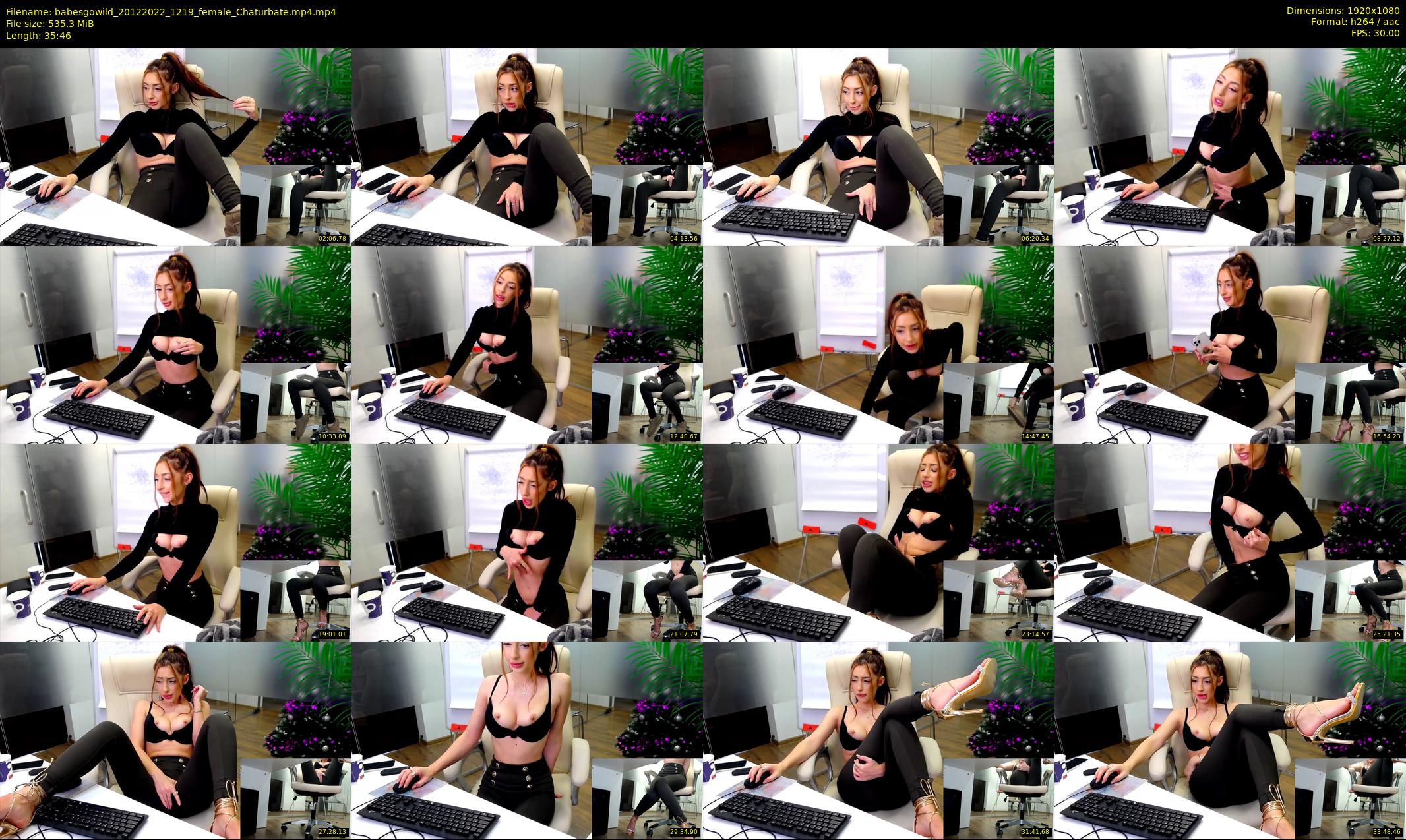 babesgowild — 36 minute Chaturbate couple cam show recording, 1080p, Dec 20, 2022