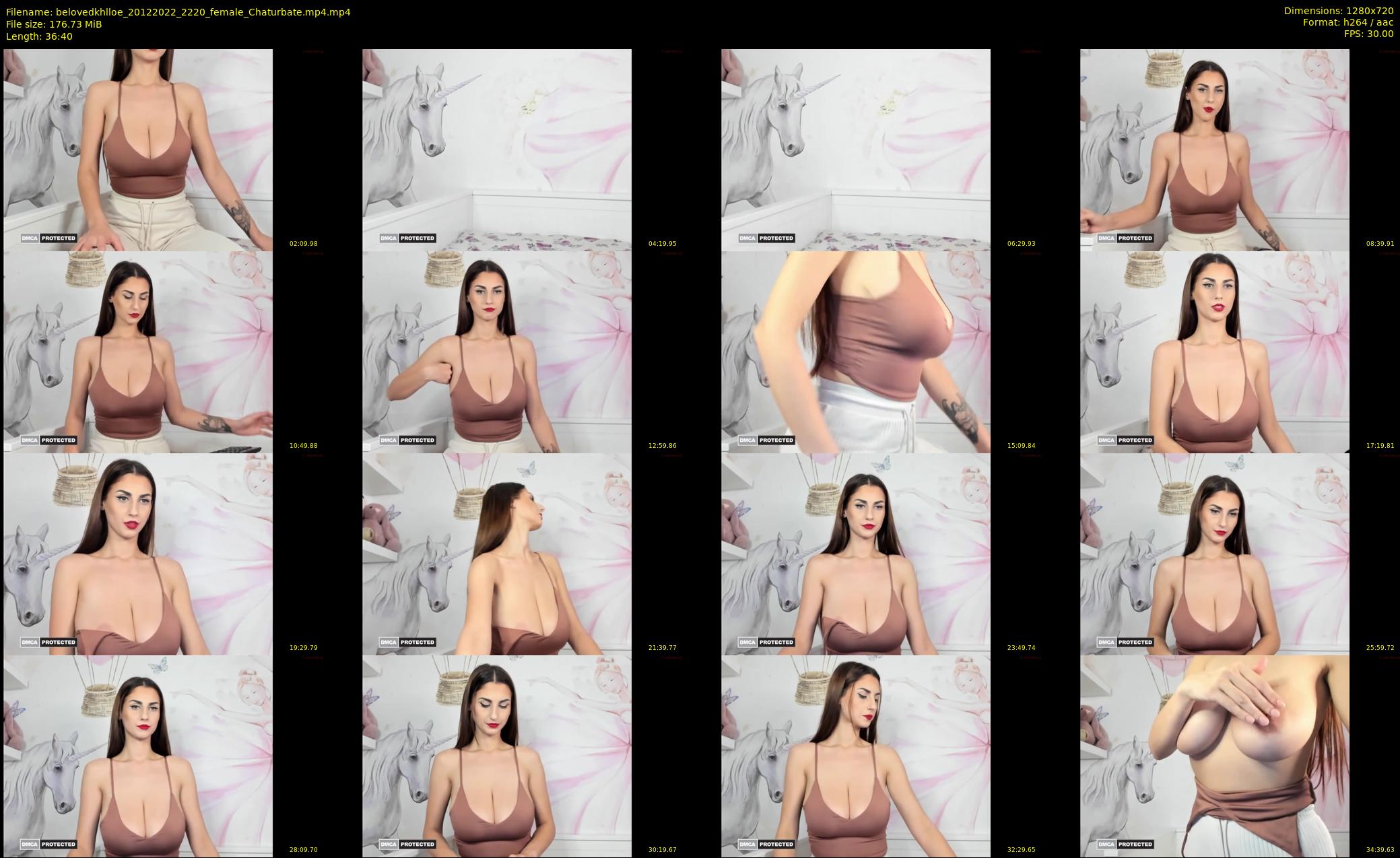 belovedkhlloe — 37 minute Chaturbate female cam show recording, 720p, Dec 20, 2022