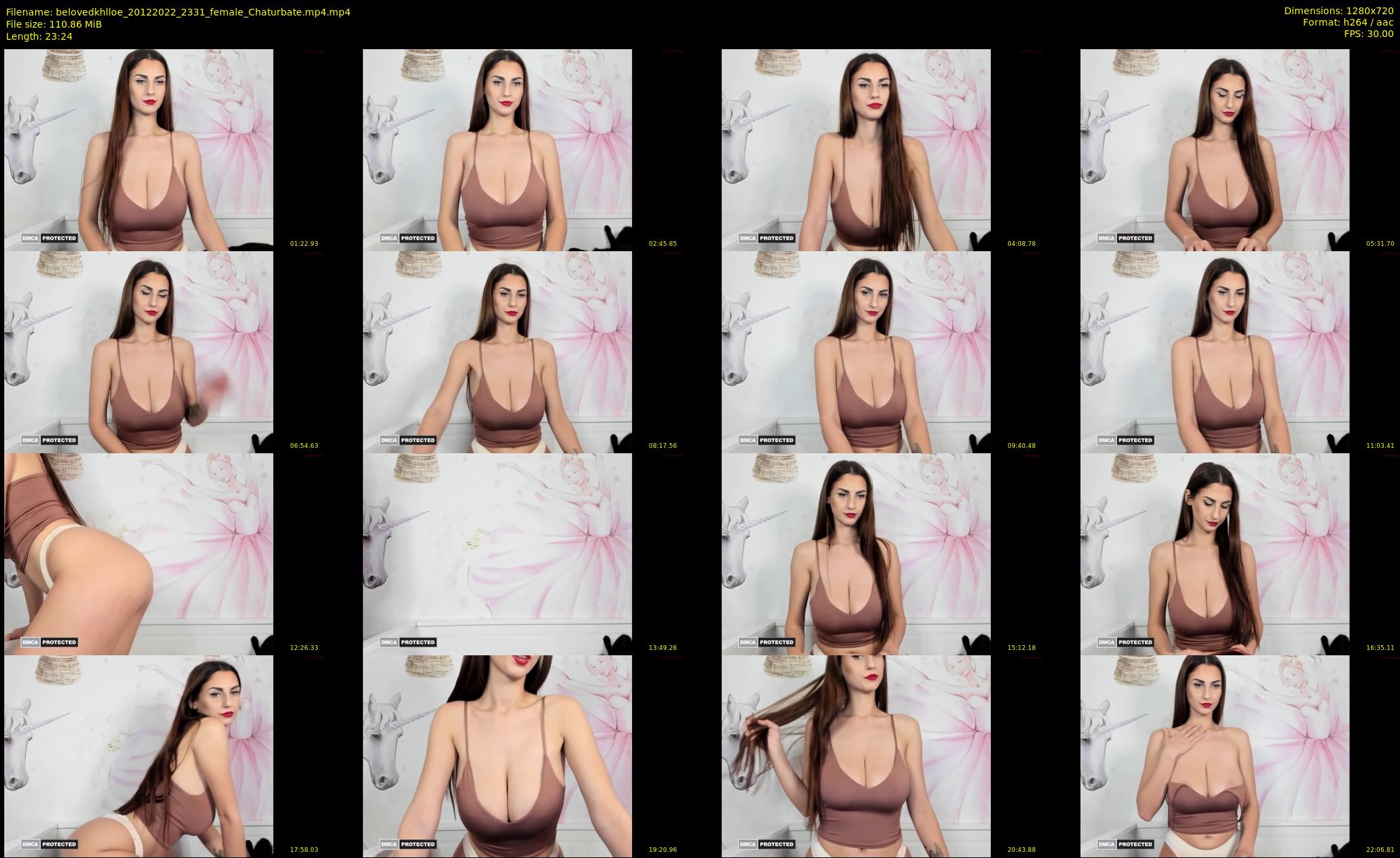 belovedkhlloe — 24 minute Chaturbate female cam show recording, 720p, Dec 20, 2022