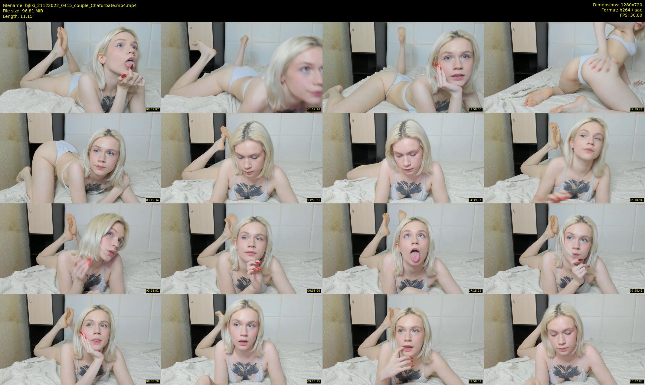 bjliki — 12 minute Chaturbate couple cam show recording, 720p, Dec 21, 2022