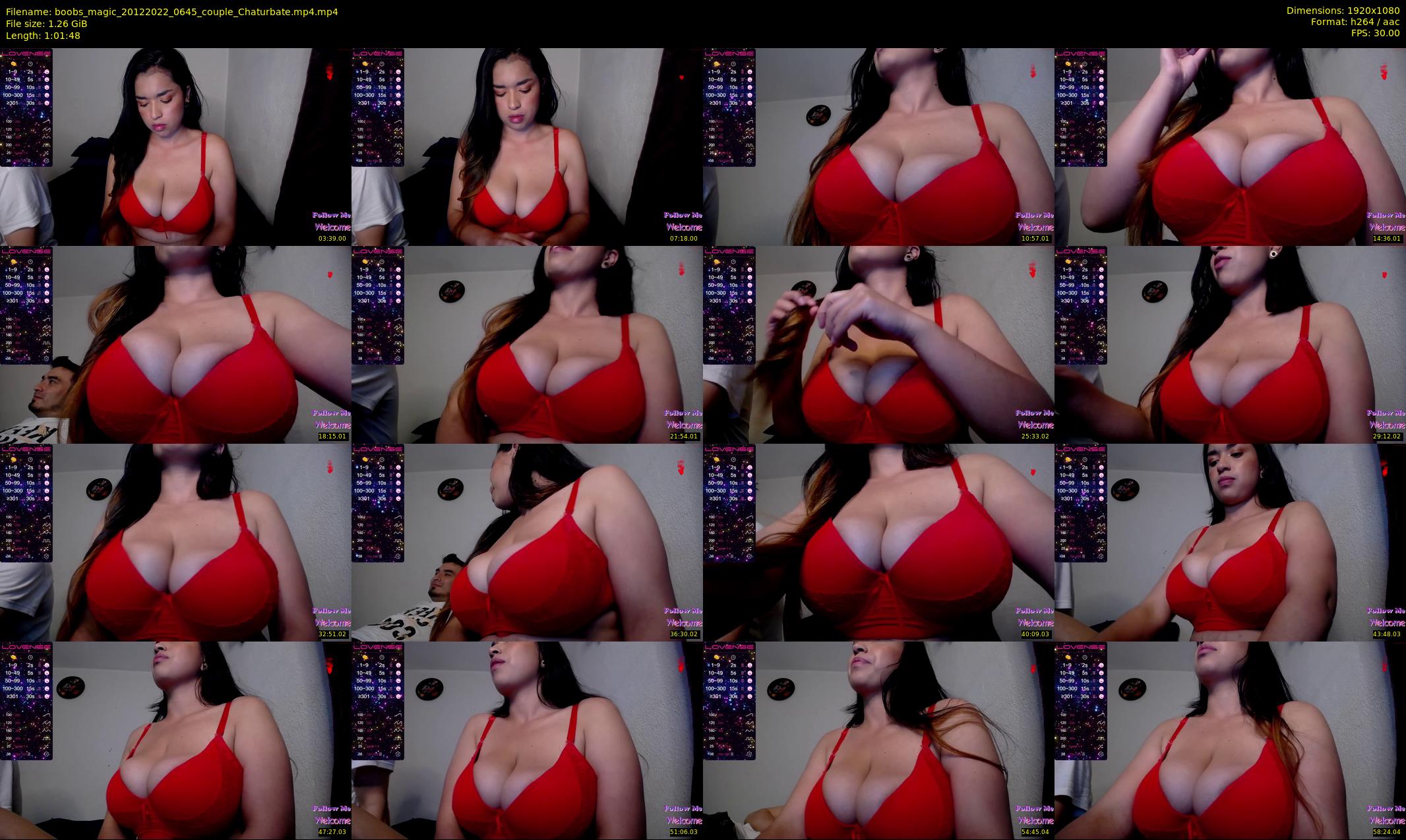 boobs_magic — 62 minute Chaturbate couple cam show recording, 1080p, Dec 20, 2022