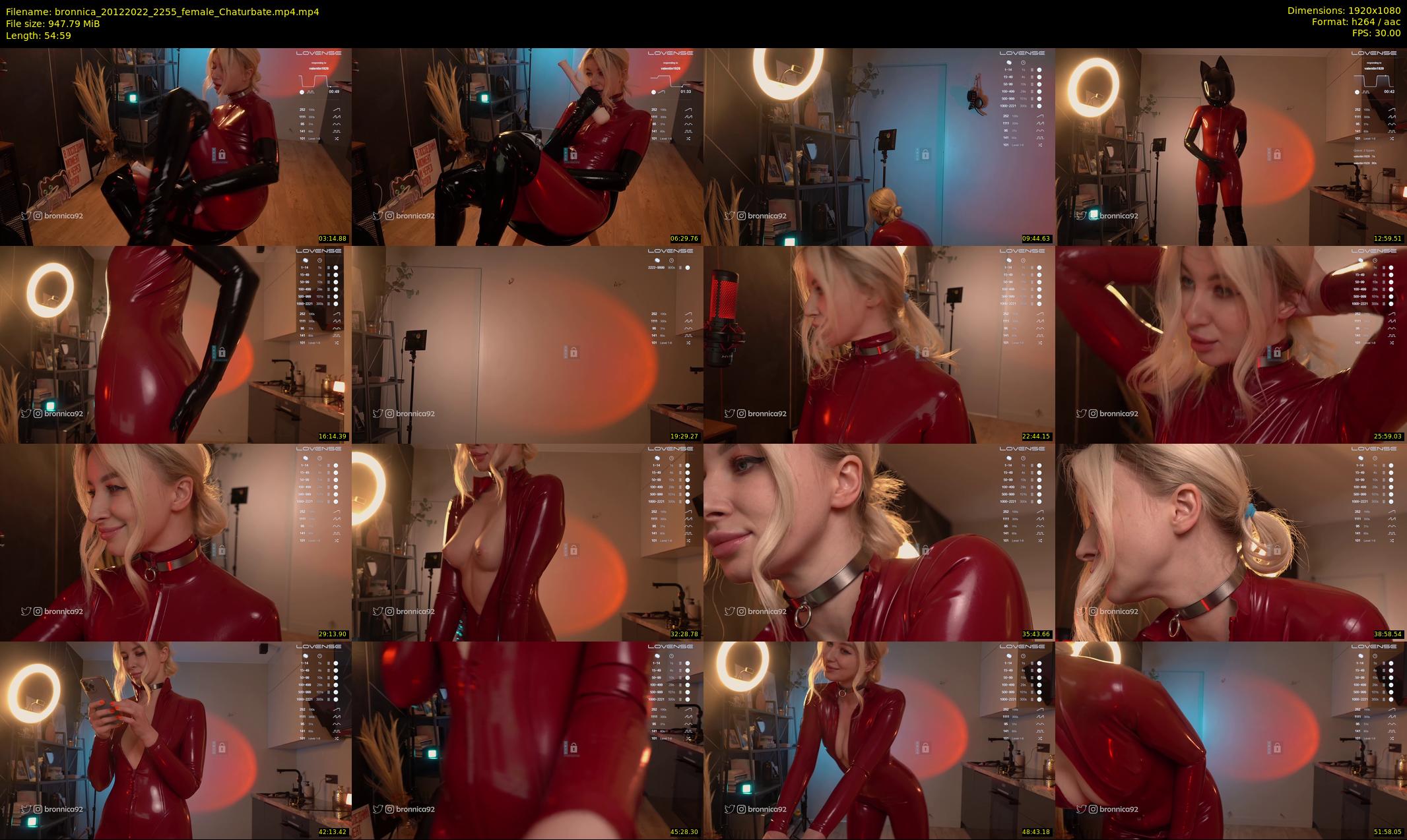 bronnica — 55 minute Chaturbate female cam show recording, 1080p, Dec 20, 2022