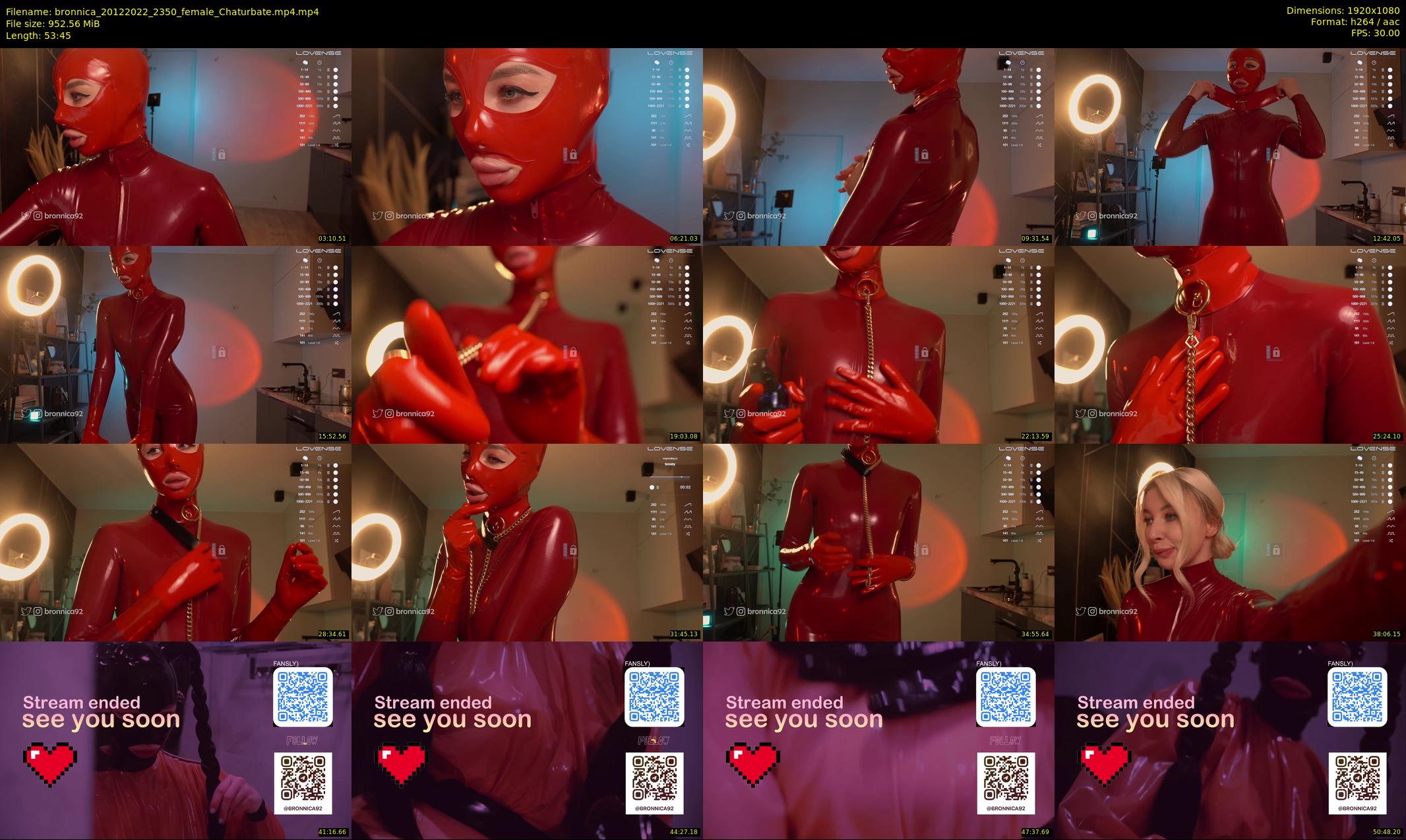 bronnica — 54 minute Chaturbate female cam show recording, 1080p, Dec 20, 2022