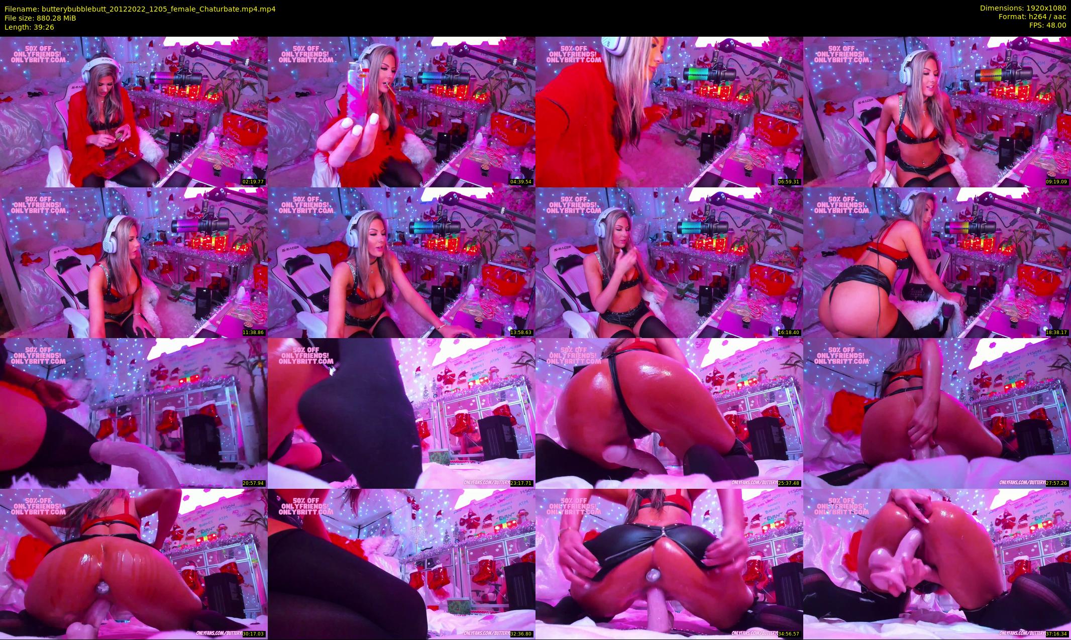 butterybubblebutt — 40 minute Chaturbate couple cam show recording, 1080p, Dec 20, 2022