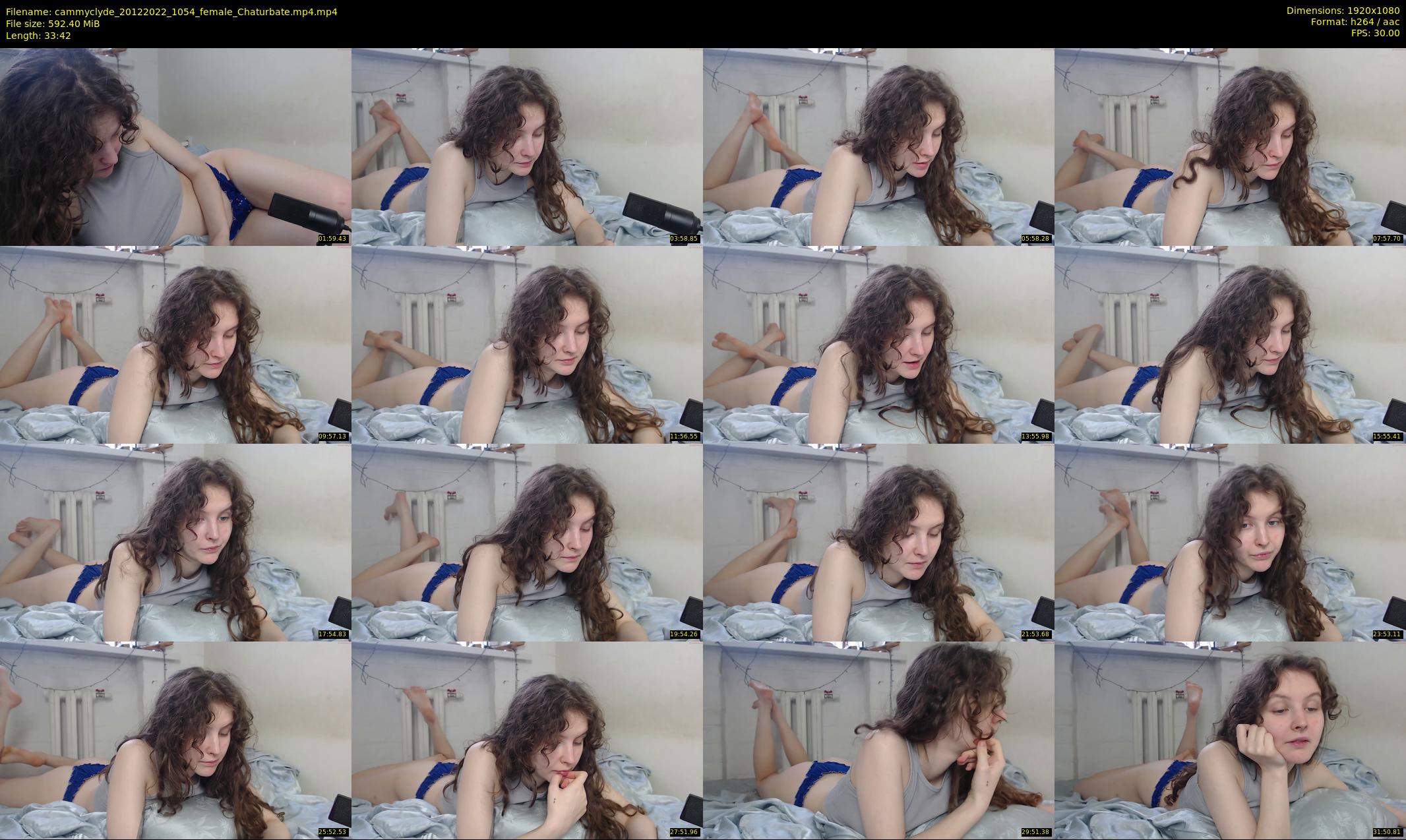 cammyclyde — 34 minute Chaturbate female cam show recording, 1080p, Dec 20, 2022