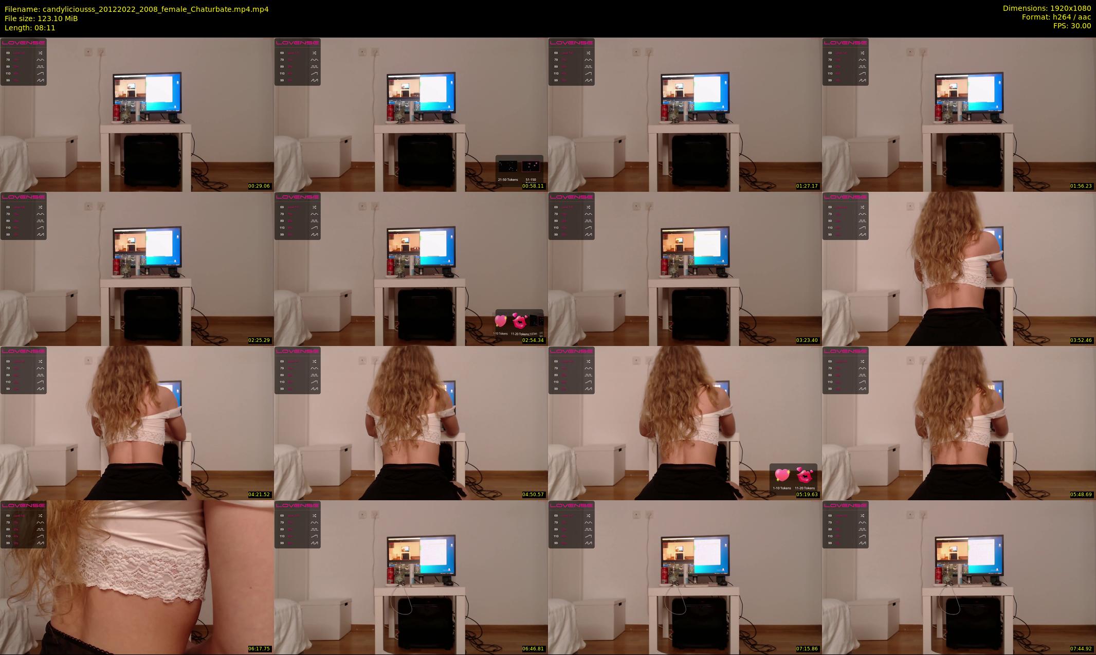 candyliciousss — 9 minute Chaturbate female cam show recording, 1080p, Dec 20, 2022