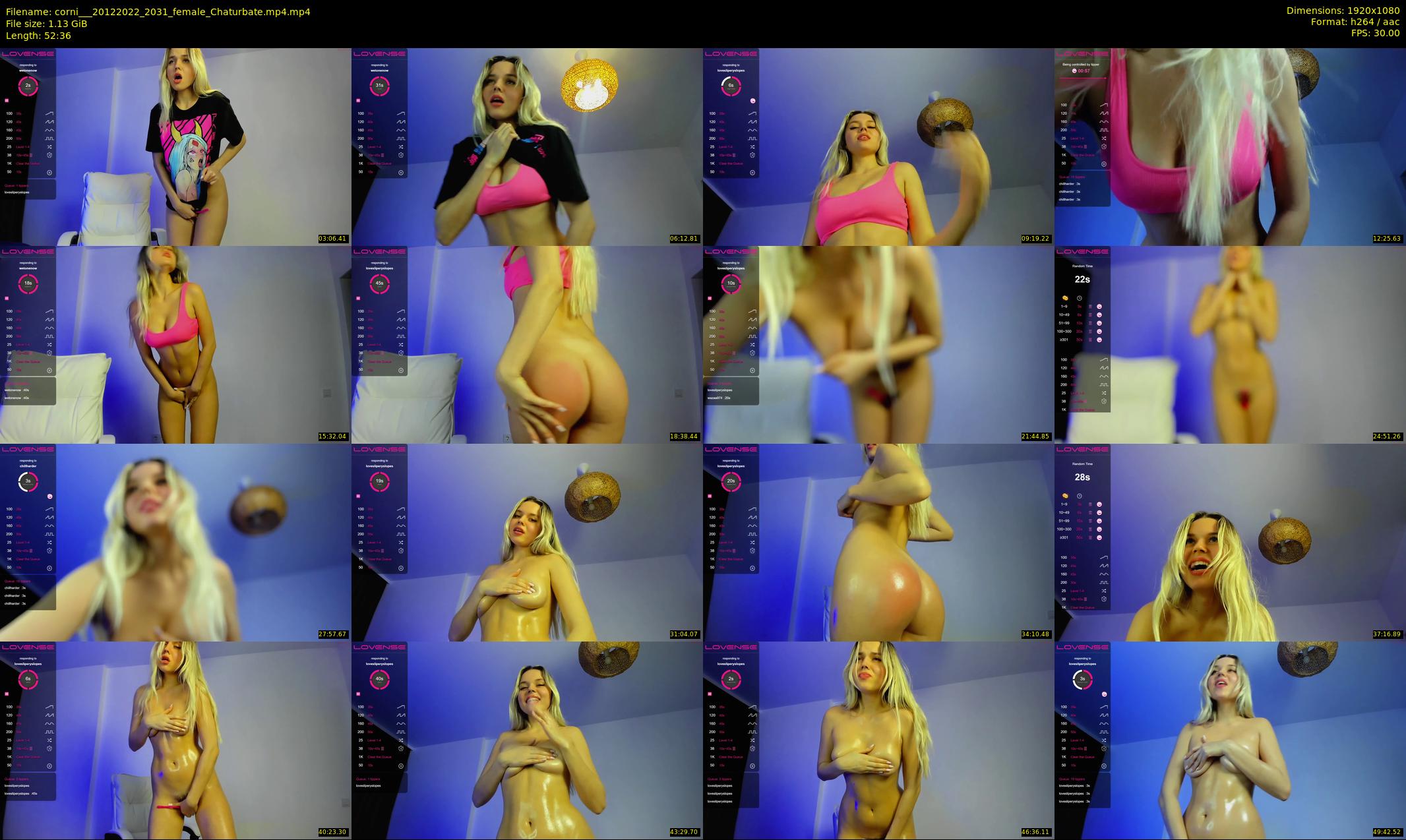 corni__ — 53 minute Chaturbate female cam show recording, 1080p, Dec 20, 2022