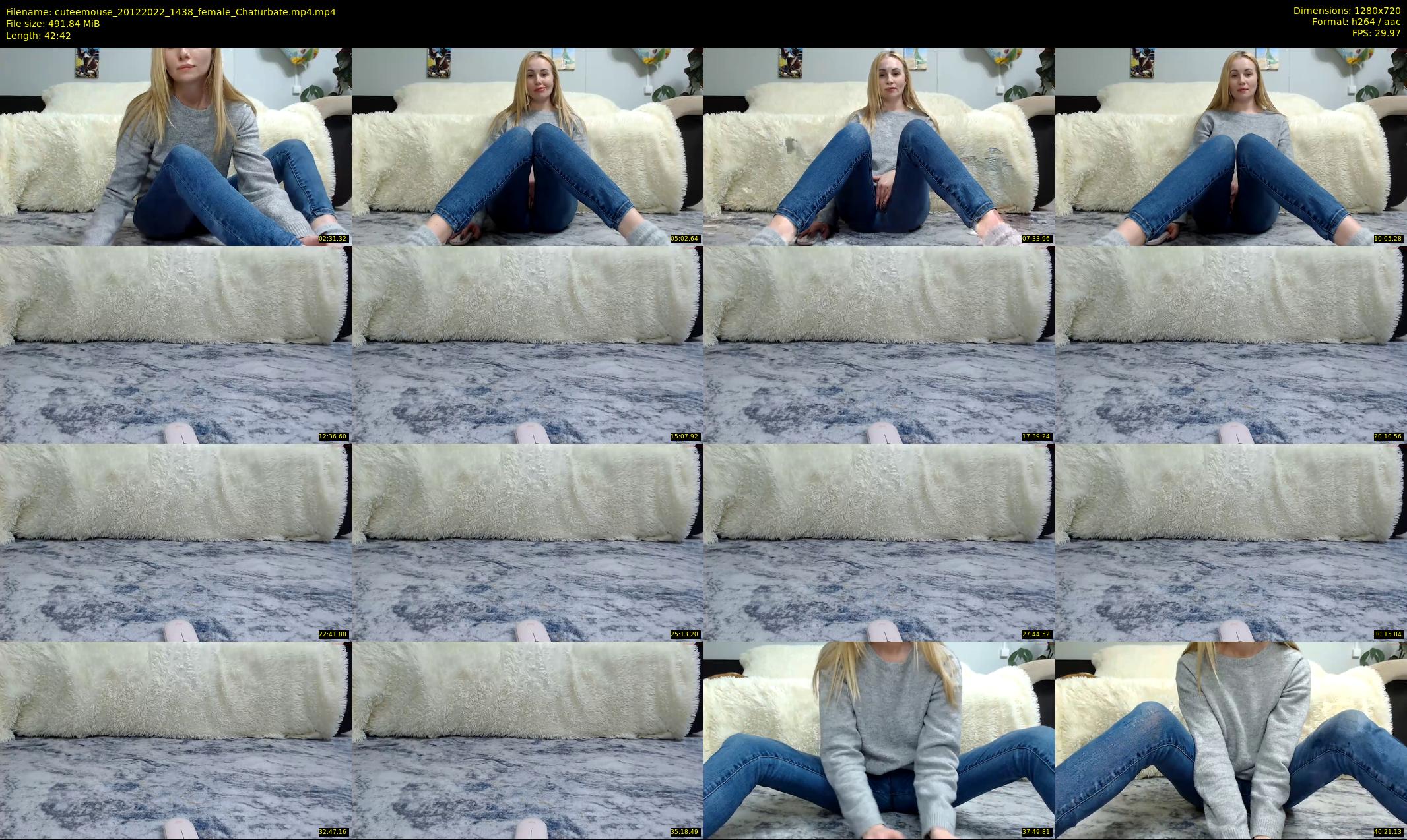 cuteemouse — 43 minute Chaturbate female cam show recording, 720p, Dec 20, 2022