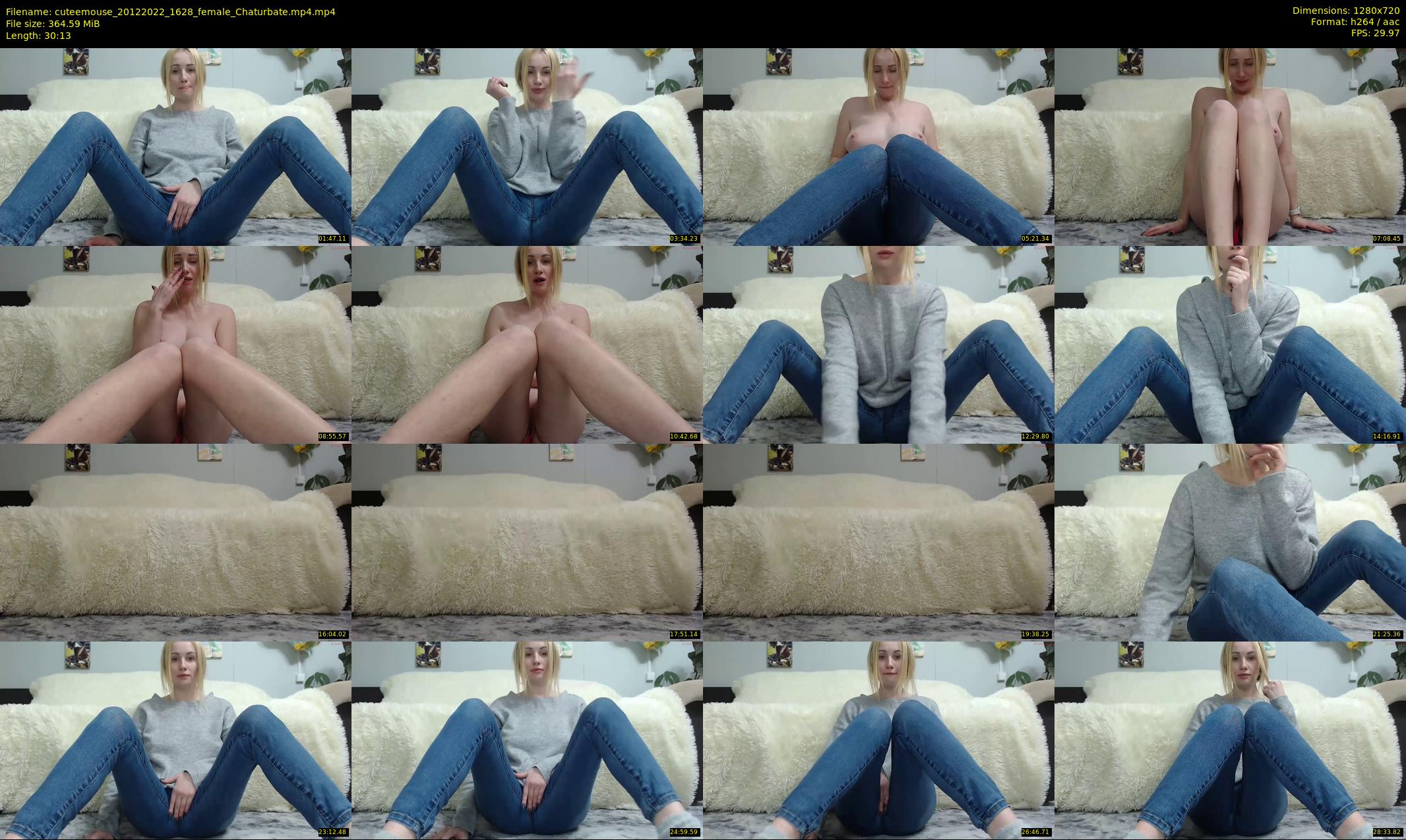 cuteemouse — 31 minute Chaturbate female cam show recording, 720p, Dec 20, 2022