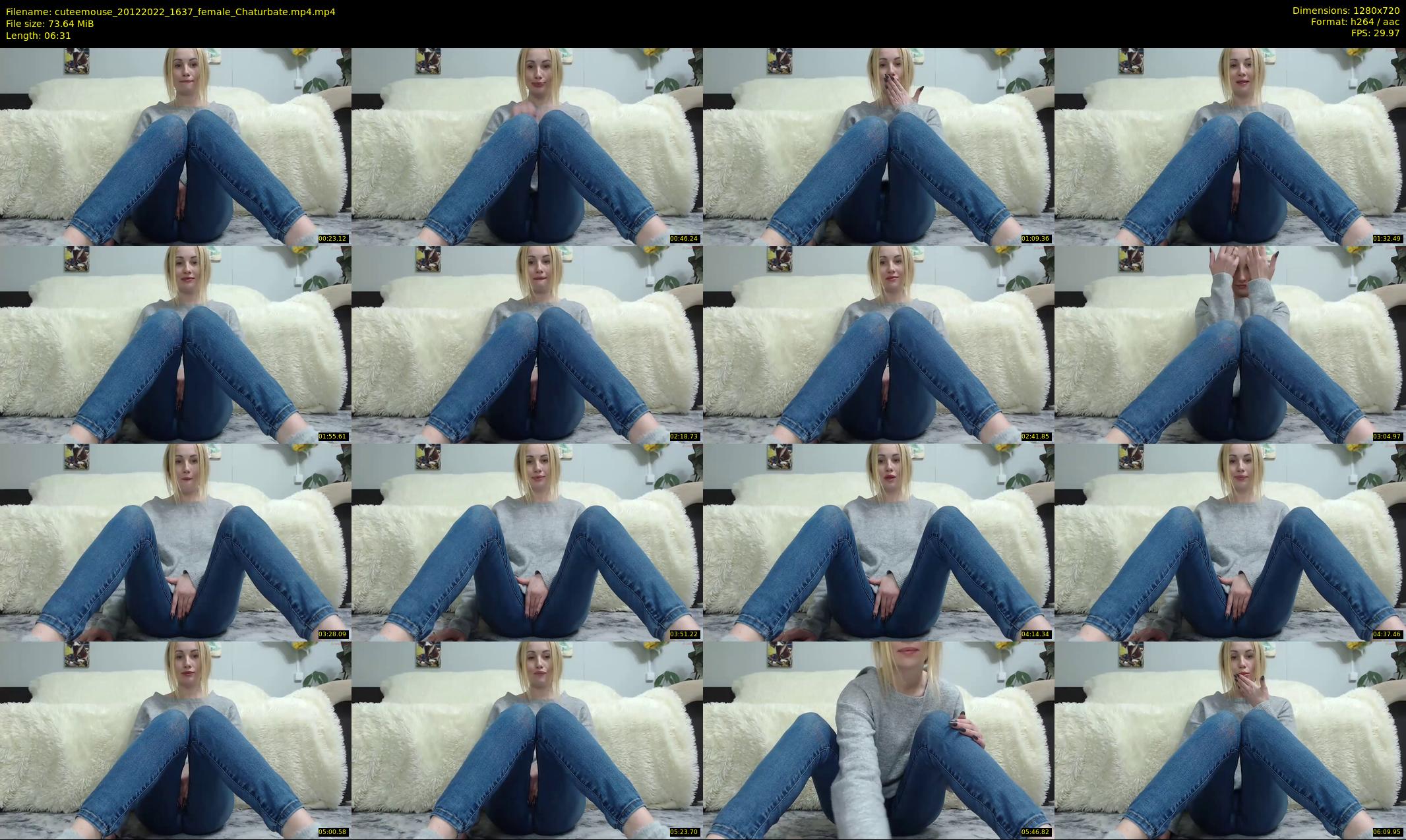 cuteemouse — 7 minute Chaturbate female cam show recording, 720p, Dec 20, 2022