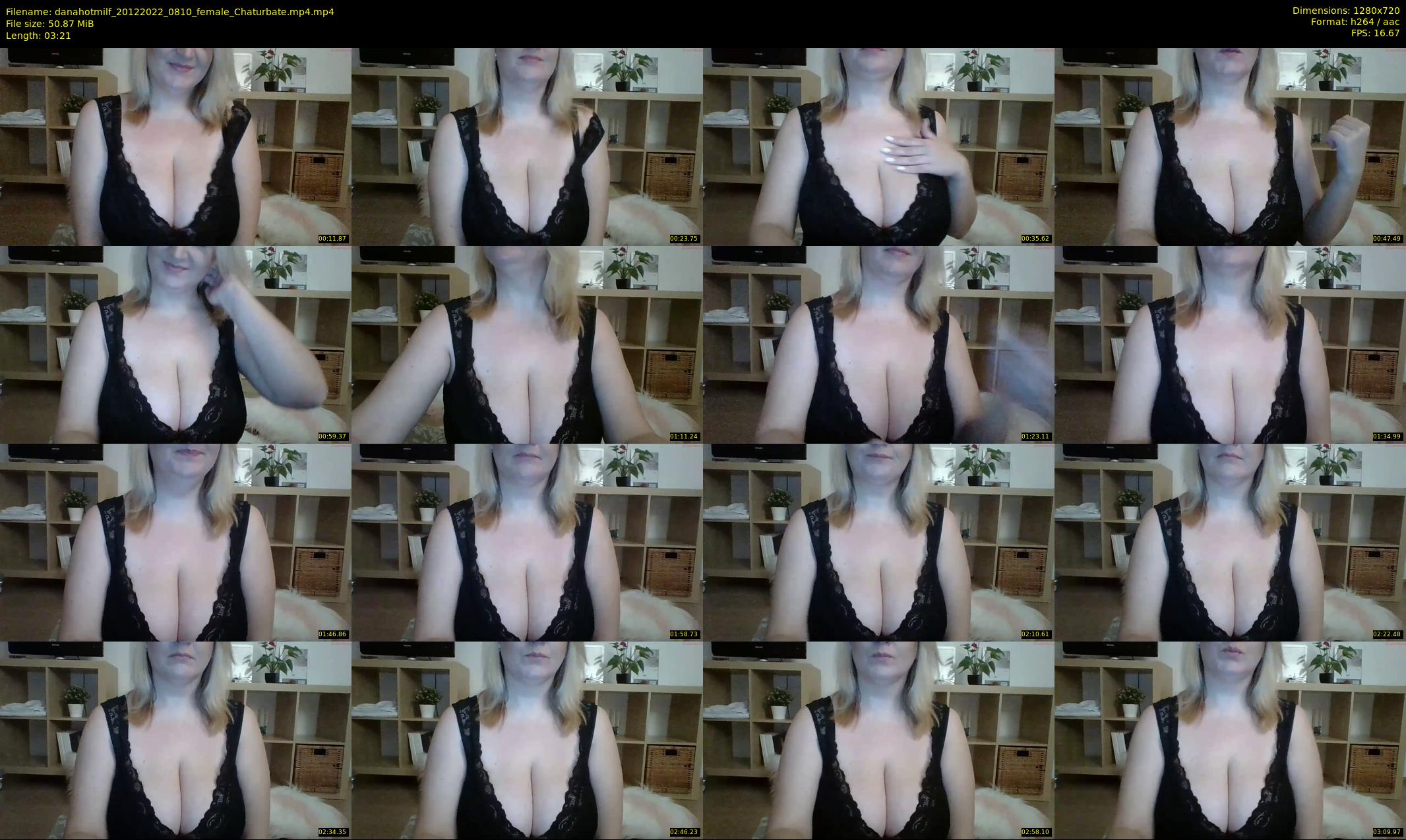 danahotmilf — 4 minute Chaturbate female cam show recording, 720p, Dec 20, 2022