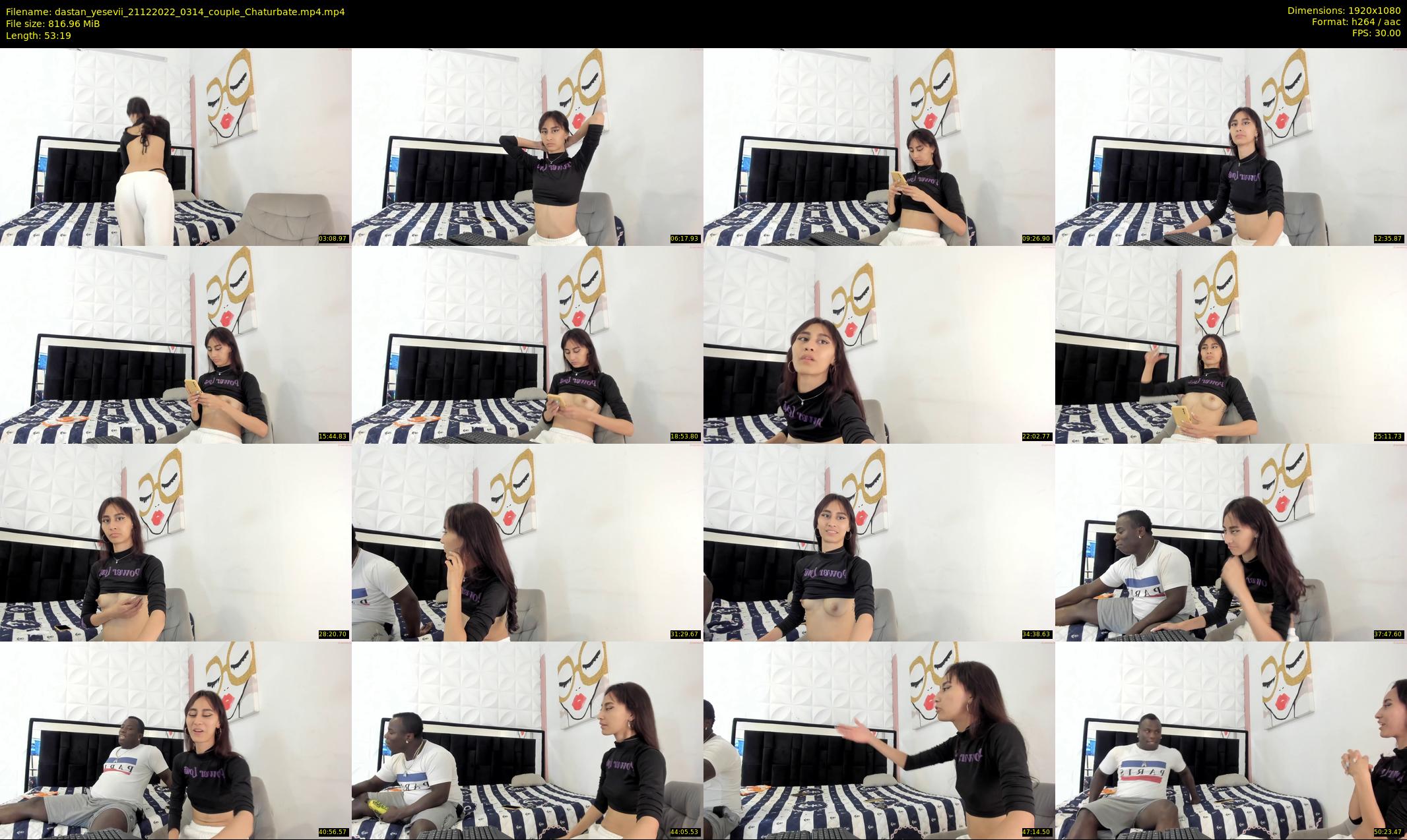 dastan_yesevii — 54 minute Chaturbate couple cam show recording, 1080p, Dec 21, 2022