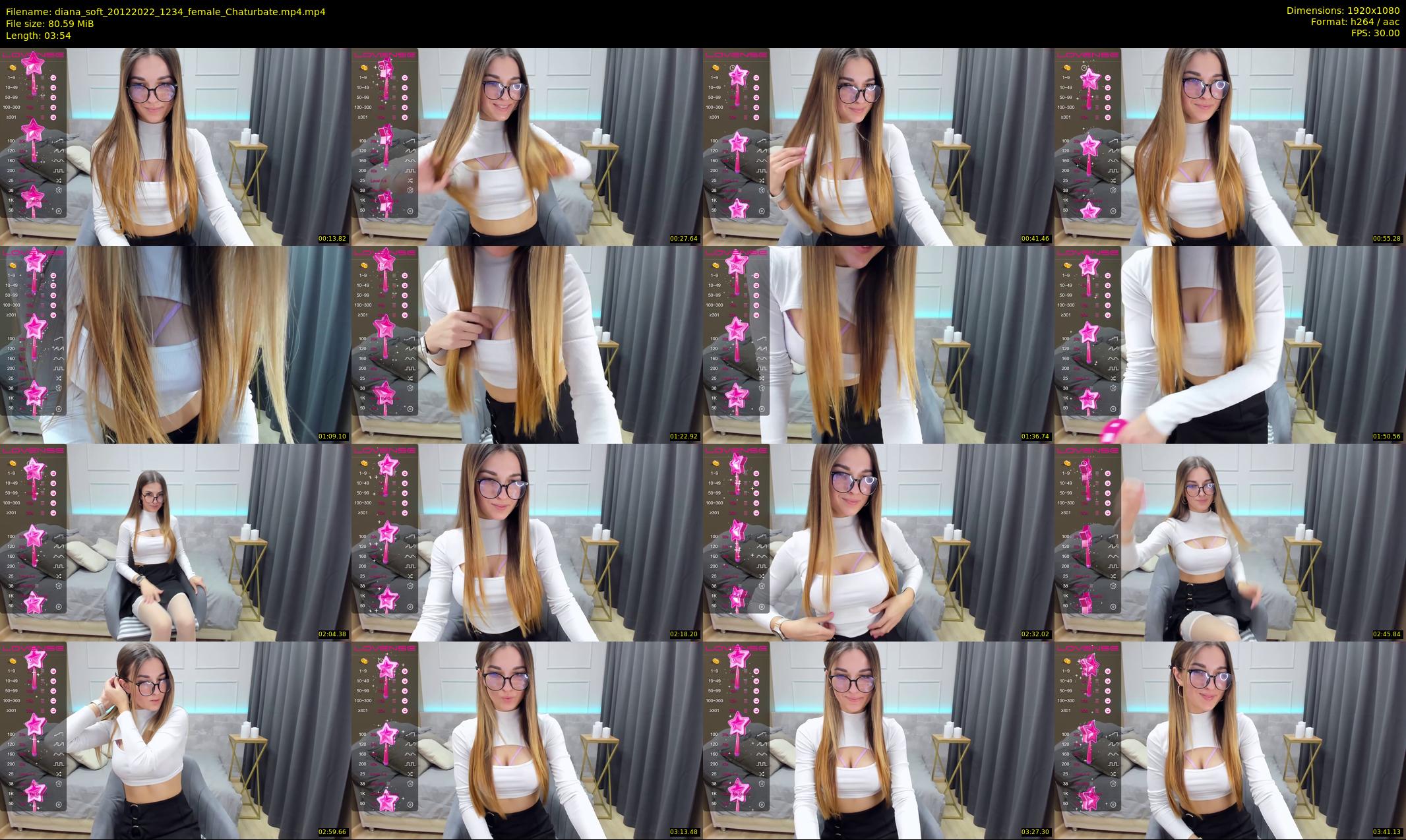 diana_soft — 4 minute Chaturbate female cam show recording, 1080p, Dec 20, 2022