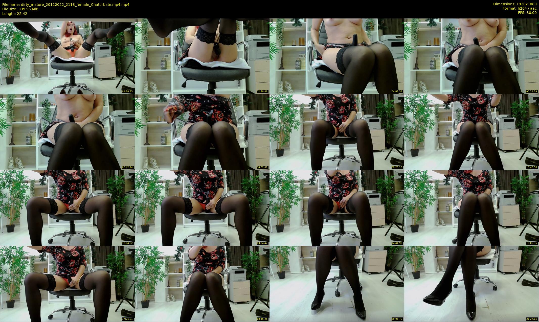 dirty_mature — 23 minute Chaturbate female cam show recording, 1080p, Dec 20, 2022