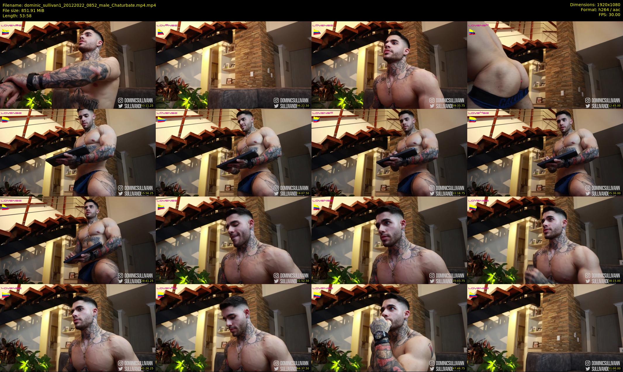 dominic_sullivan1 — 54 minute Chaturbate male cam show recording, 1080p, Dec 20, 2022