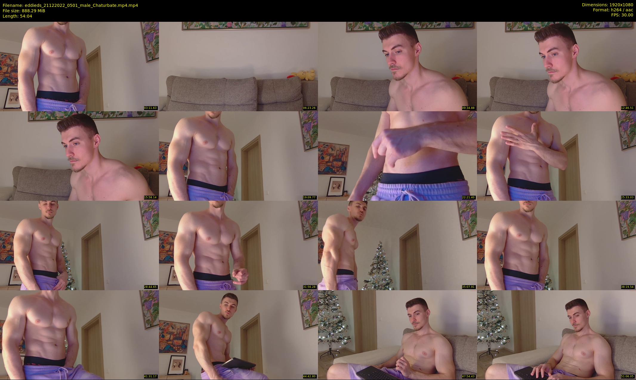 eddieds — 55 minute Chaturbate male cam show recording, 1080p, Dec 21, 2022
