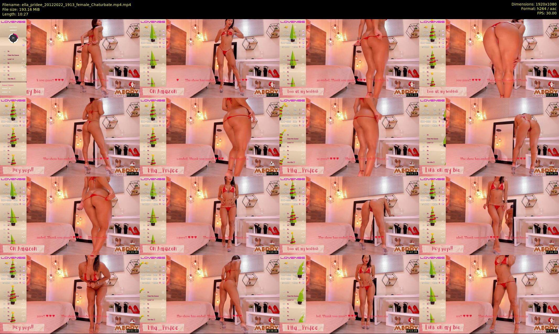 ella_pridee — 11 minute Chaturbate female cam show recording, 1080p, Dec 20, 2022