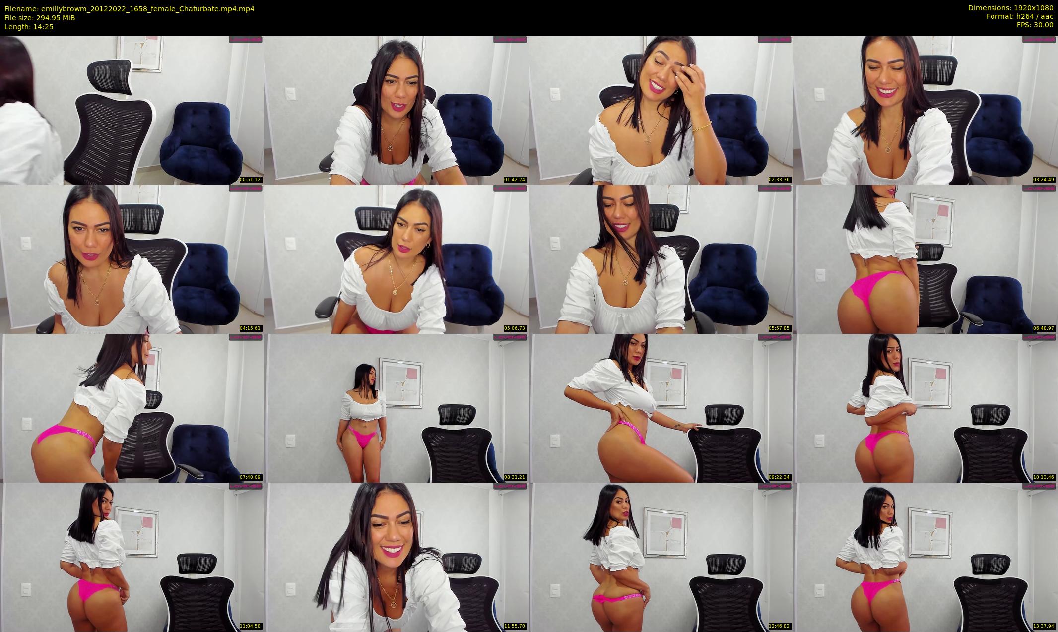 emillybrowm — 15 minute Chaturbate couple cam show recording, 1080p, Dec 20, 2022