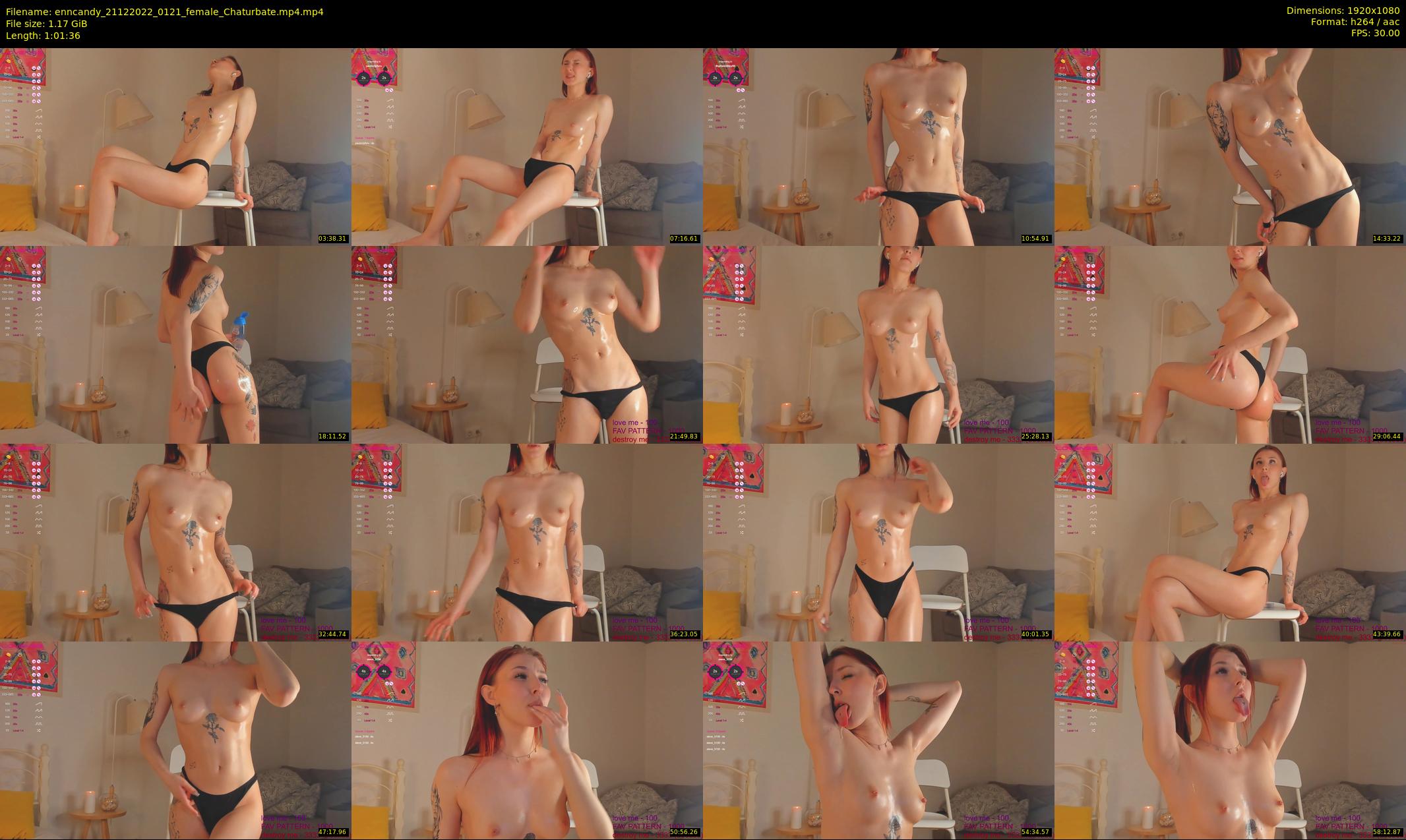 enncandy — 62 minute Chaturbate female cam show recording, 1080p, Dec 21, 2022