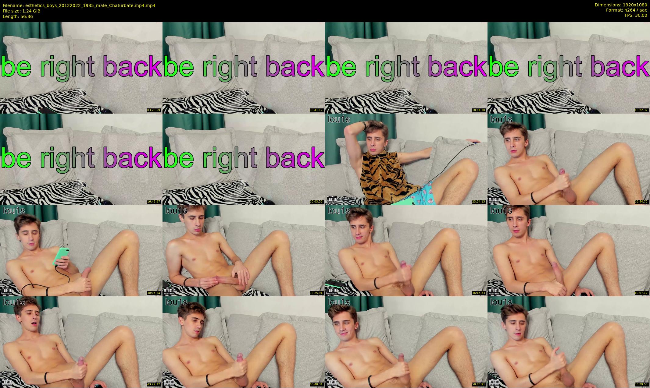 esthetics_boys — 57 minute Chaturbate male cam show recording, 1080p, Dec 20, 2022