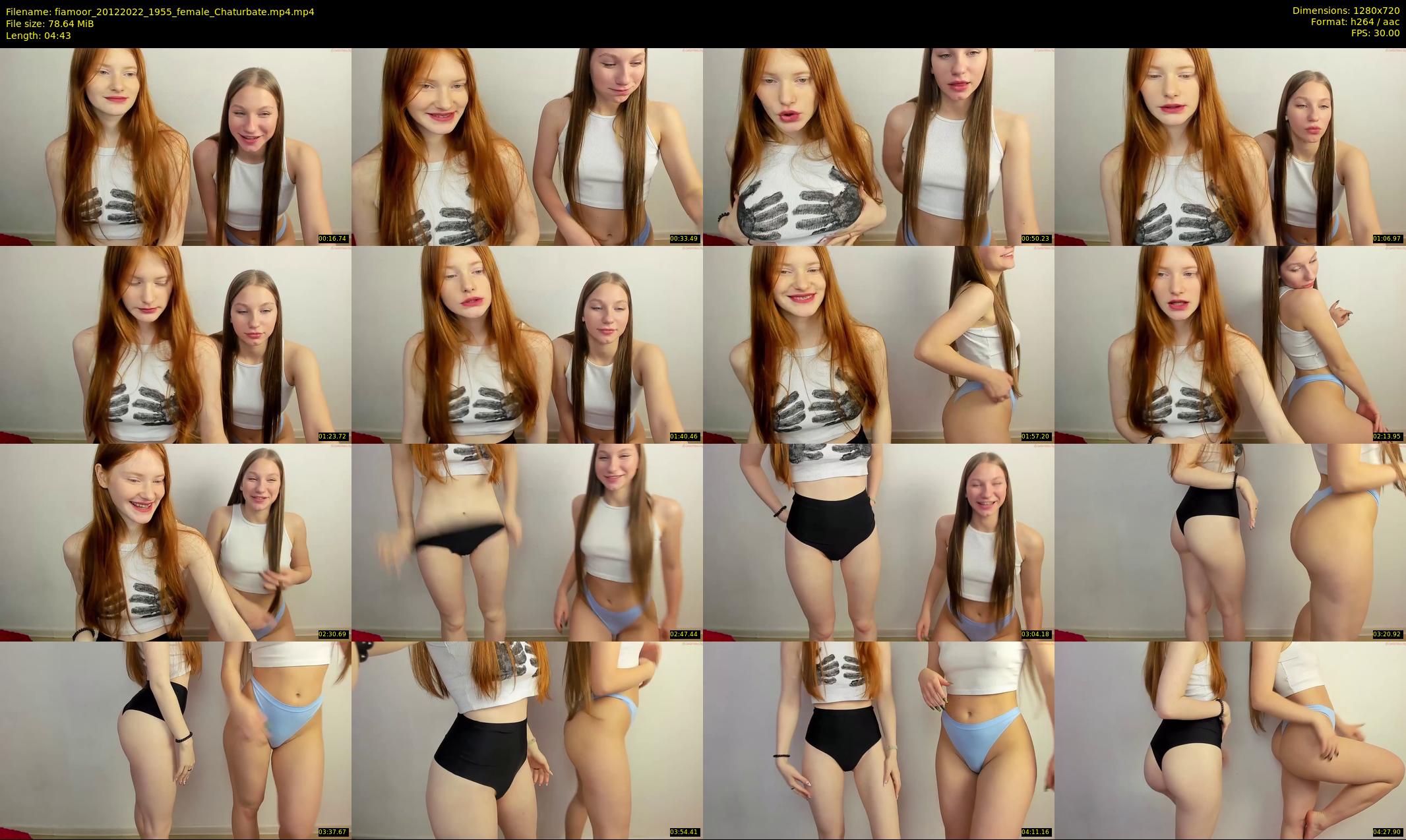 fiamoor — 5 minute Chaturbate female cam show recording, 720p, Dec 20, 2022