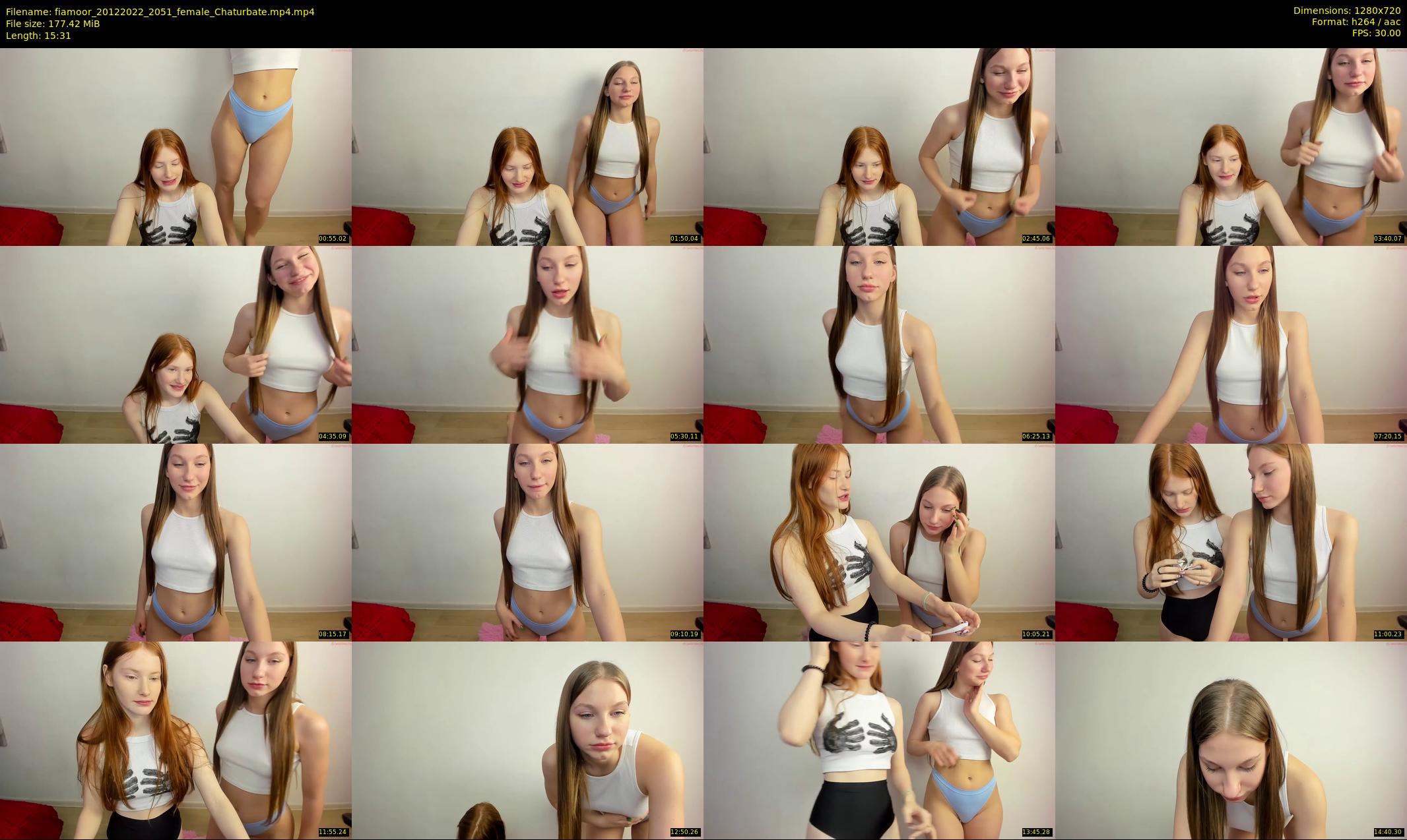 fiamoor — 16 minute Chaturbate female cam show recording, 720p, Dec 20, 2022