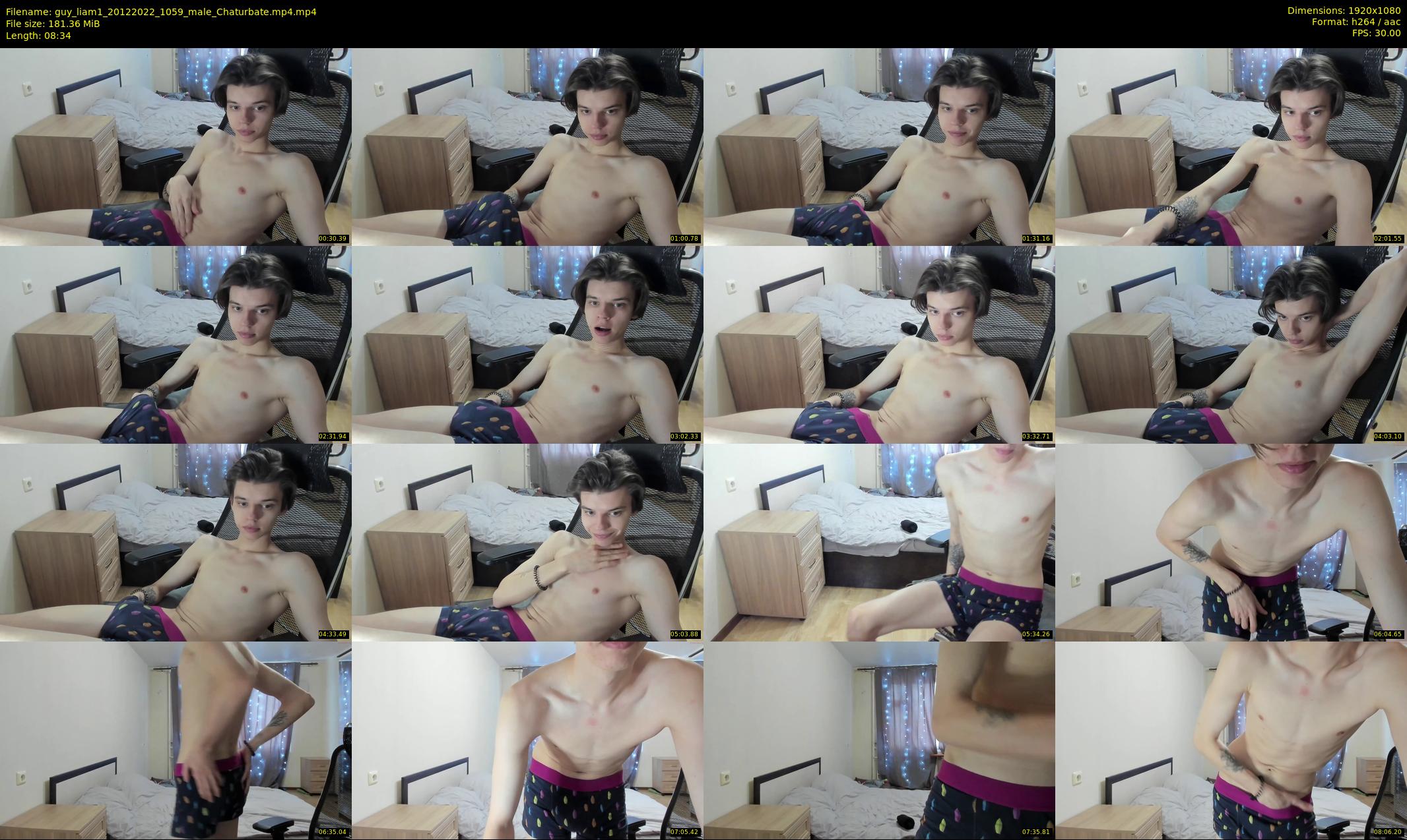 guy_liam1 — 9 minute Chaturbate male cam show recording, 1080p, Dec 20, 2022