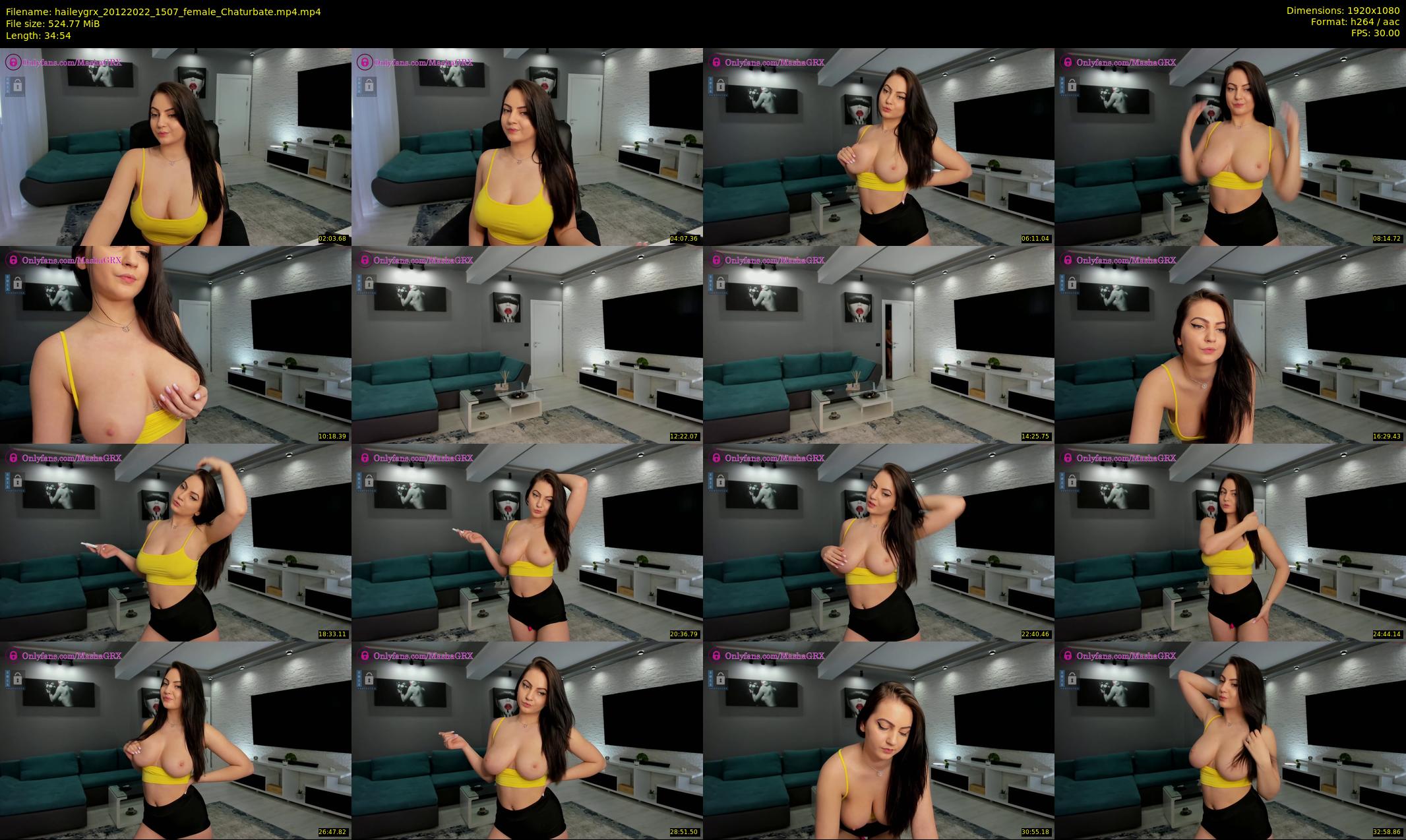 haileygrx — 35 minute Chaturbate female cam show recording, 1080p, Dec 20, 2022