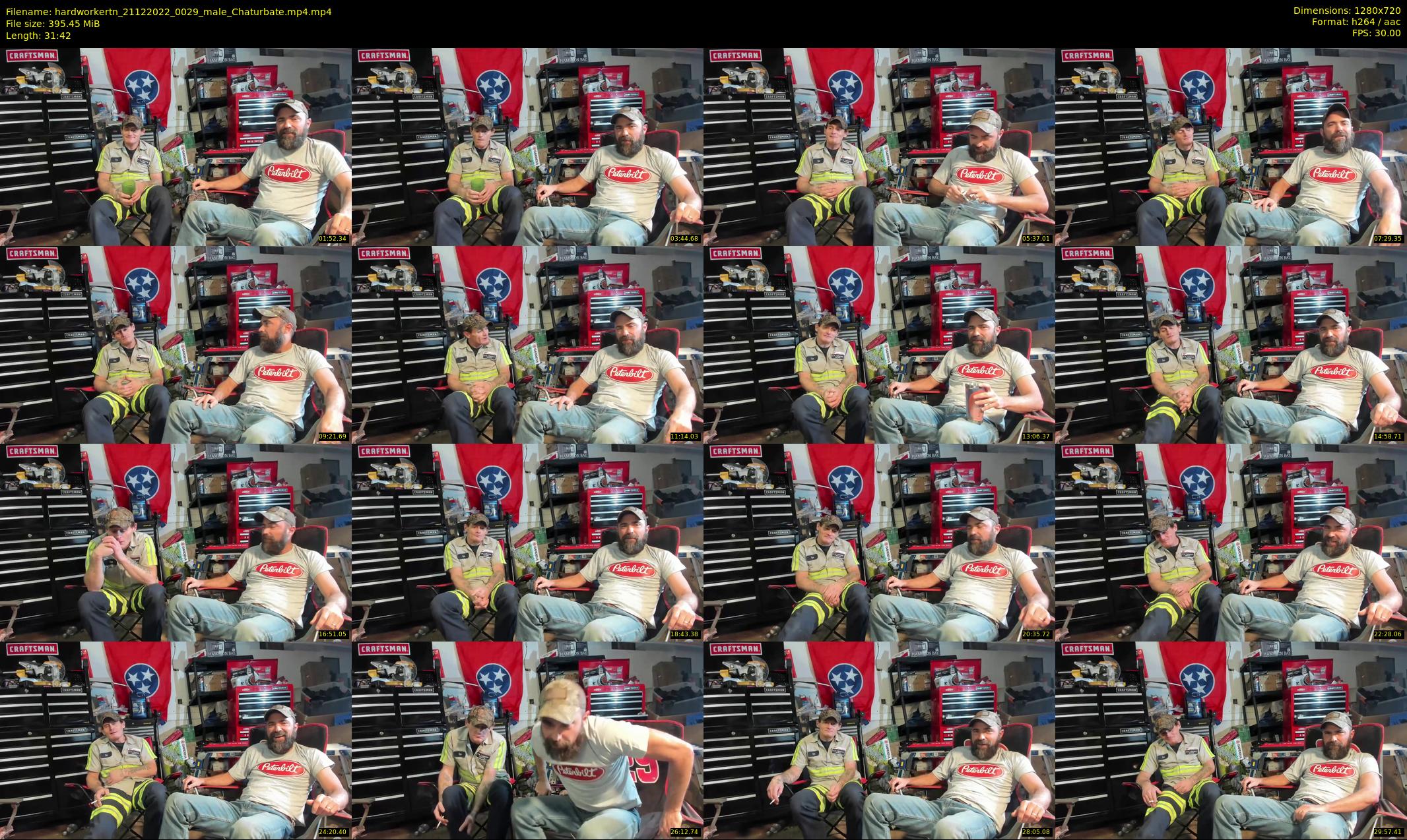 hardworkertn — 32 minute Chaturbate male cam show recording, 720p, Dec 21, 2022