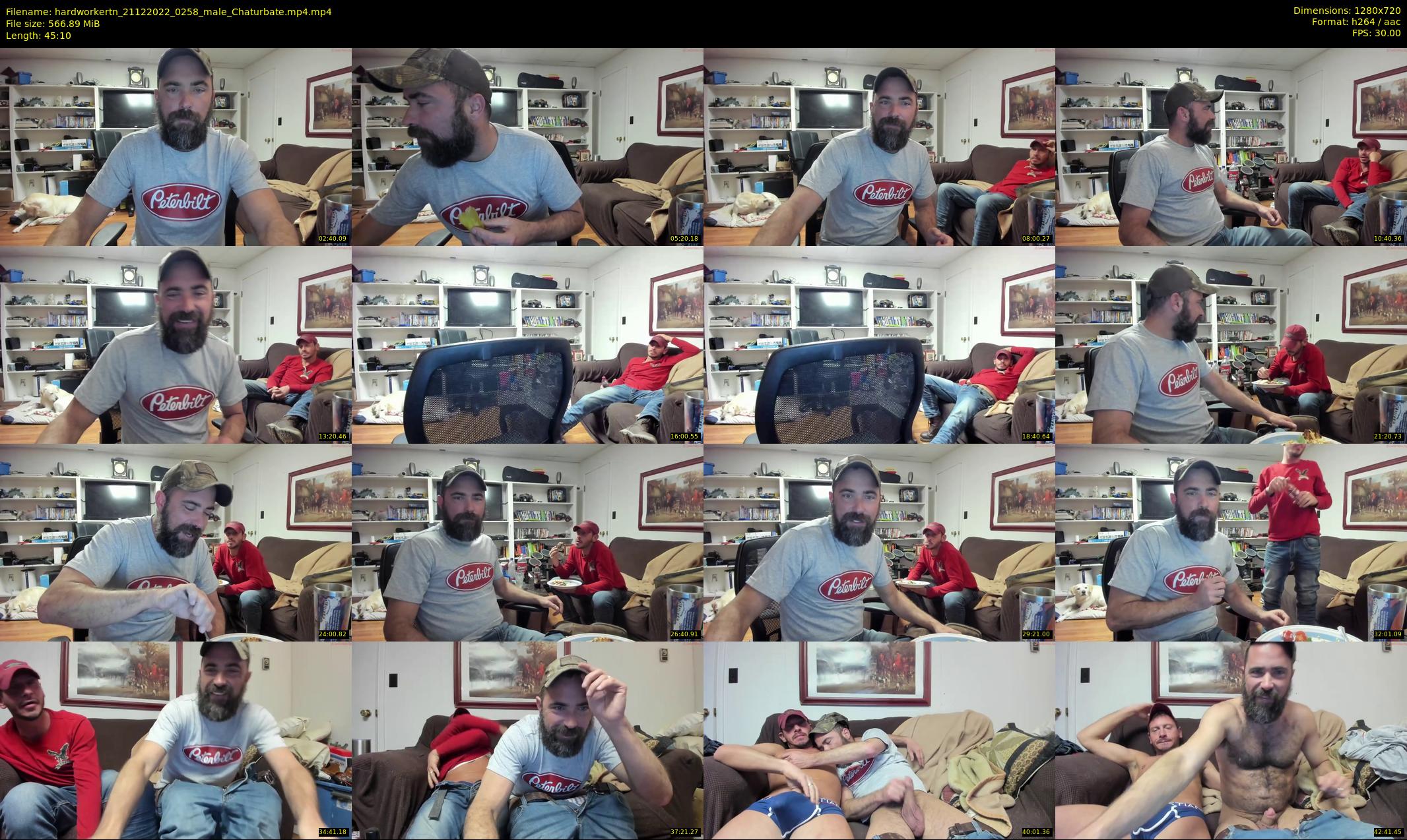 hardworkertn — 46 minute Chaturbate male cam show recording, 720p, Dec 21, 2022