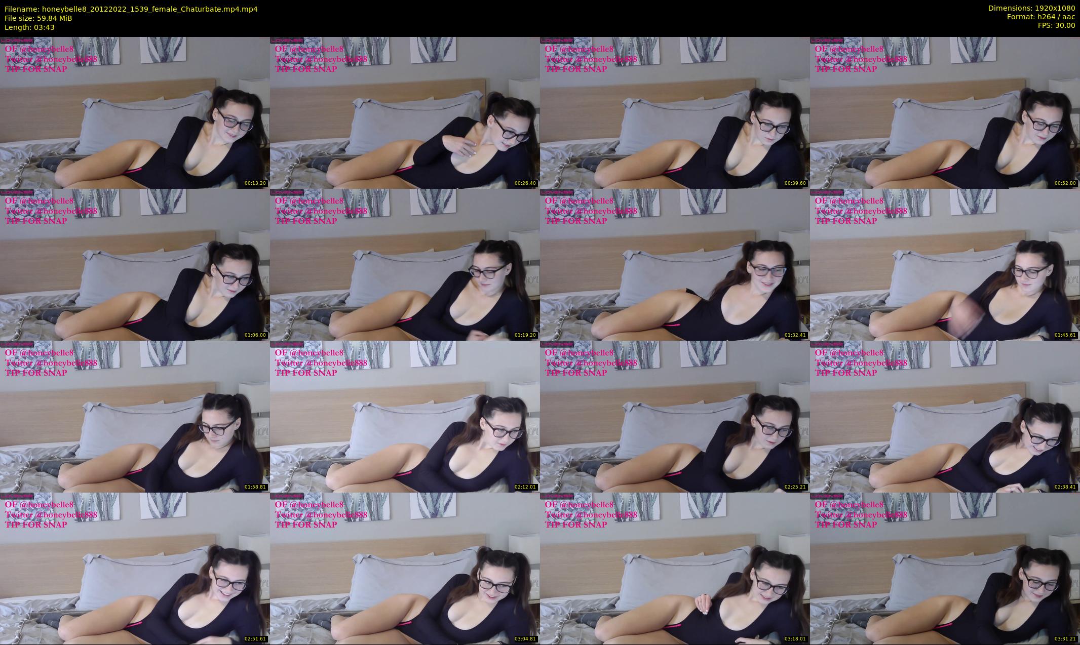 honeybelle8 — 4 minute Chaturbate couple cam show recording, 1080p, Dec 20, 2022