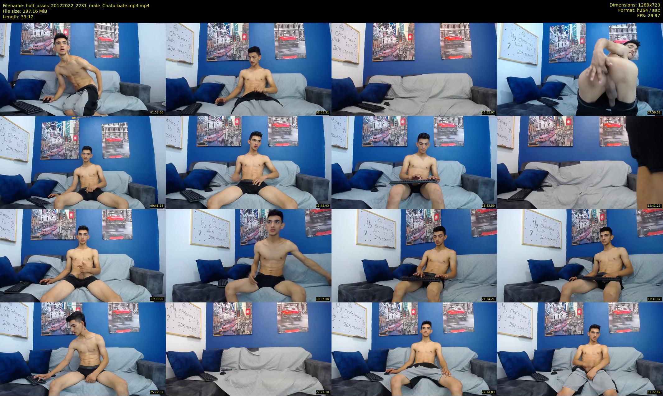 hott_asses — 34 minute Chaturbate male cam show recording, 720p, Dec 20, 2022
