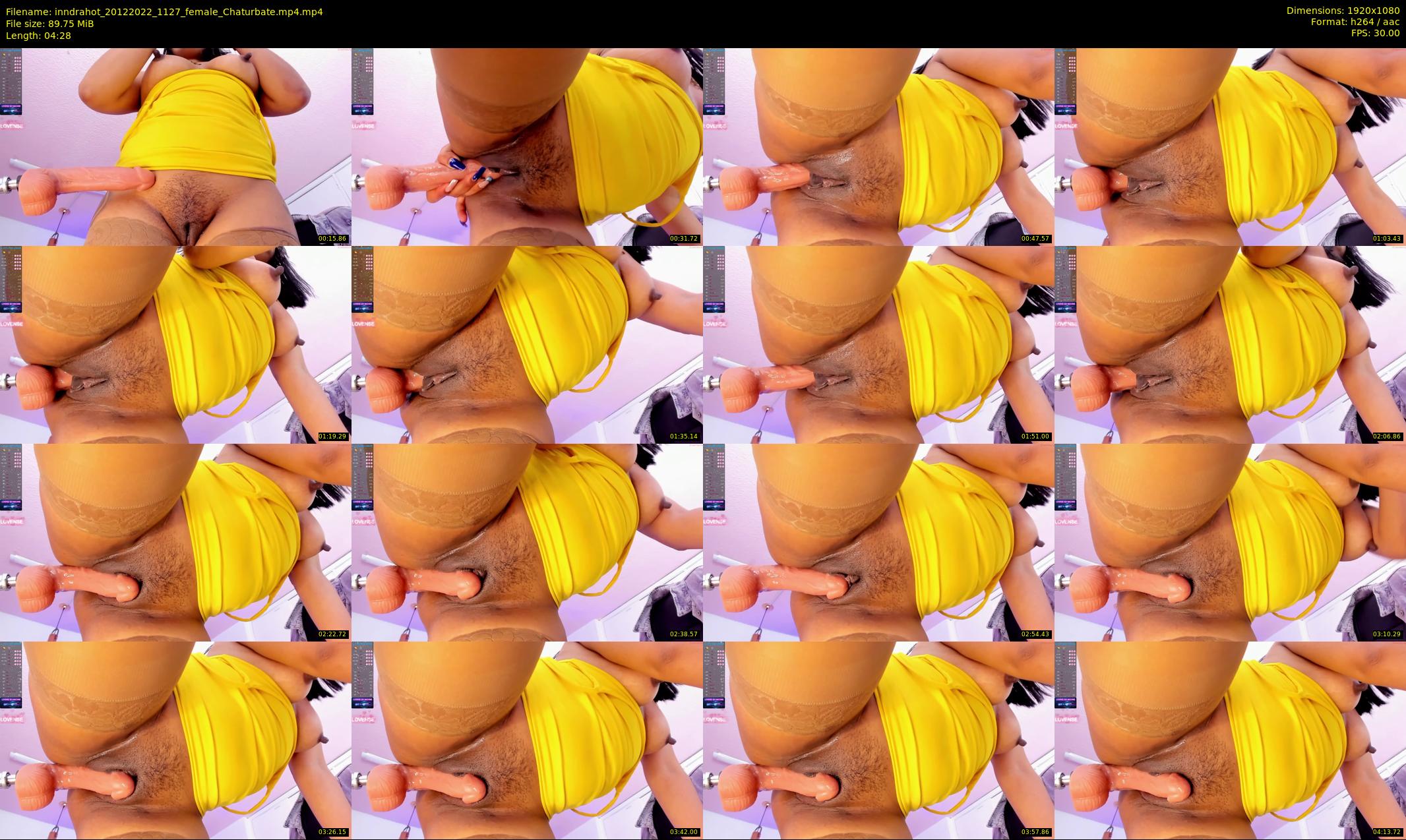 inndrahot — 5 minute Chaturbate female cam show recording, 1080p, Dec 20, 2022