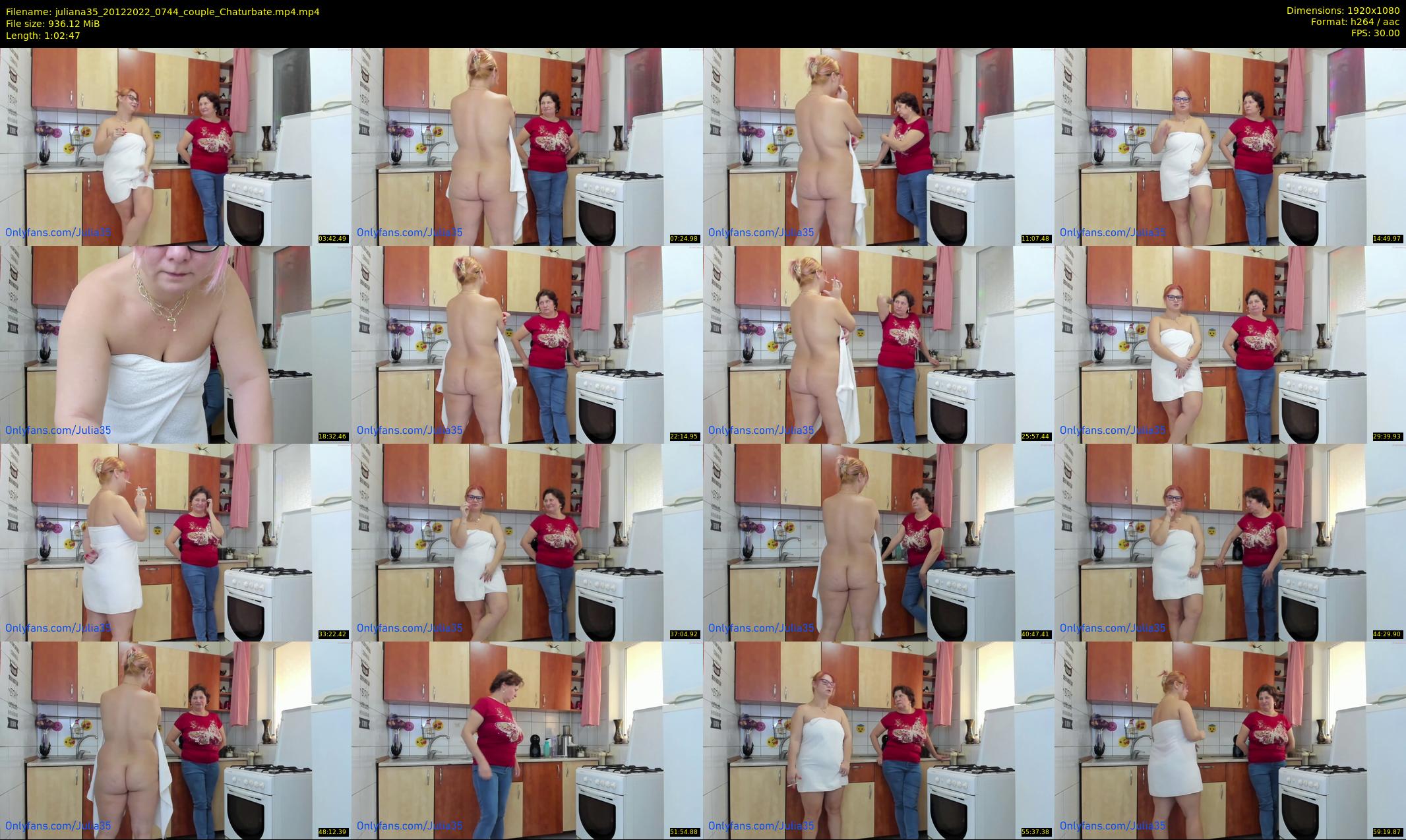 juliana35 — 63 minute Chaturbate couple cam show recording, 1080p, Dec 20, 2022
