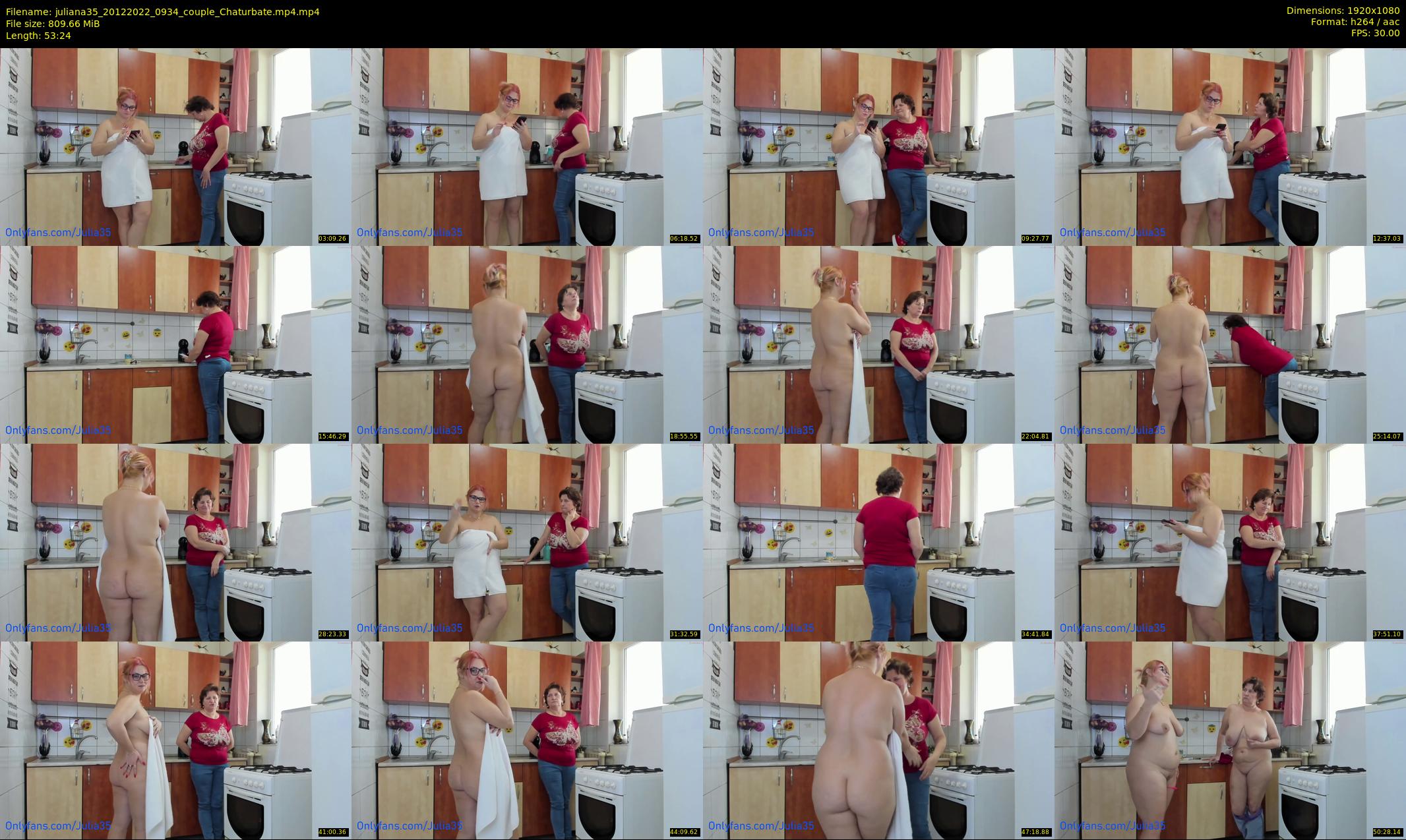 juliana35 — 54 minute Chaturbate couple cam show recording, 1080p, Dec 20, 2022