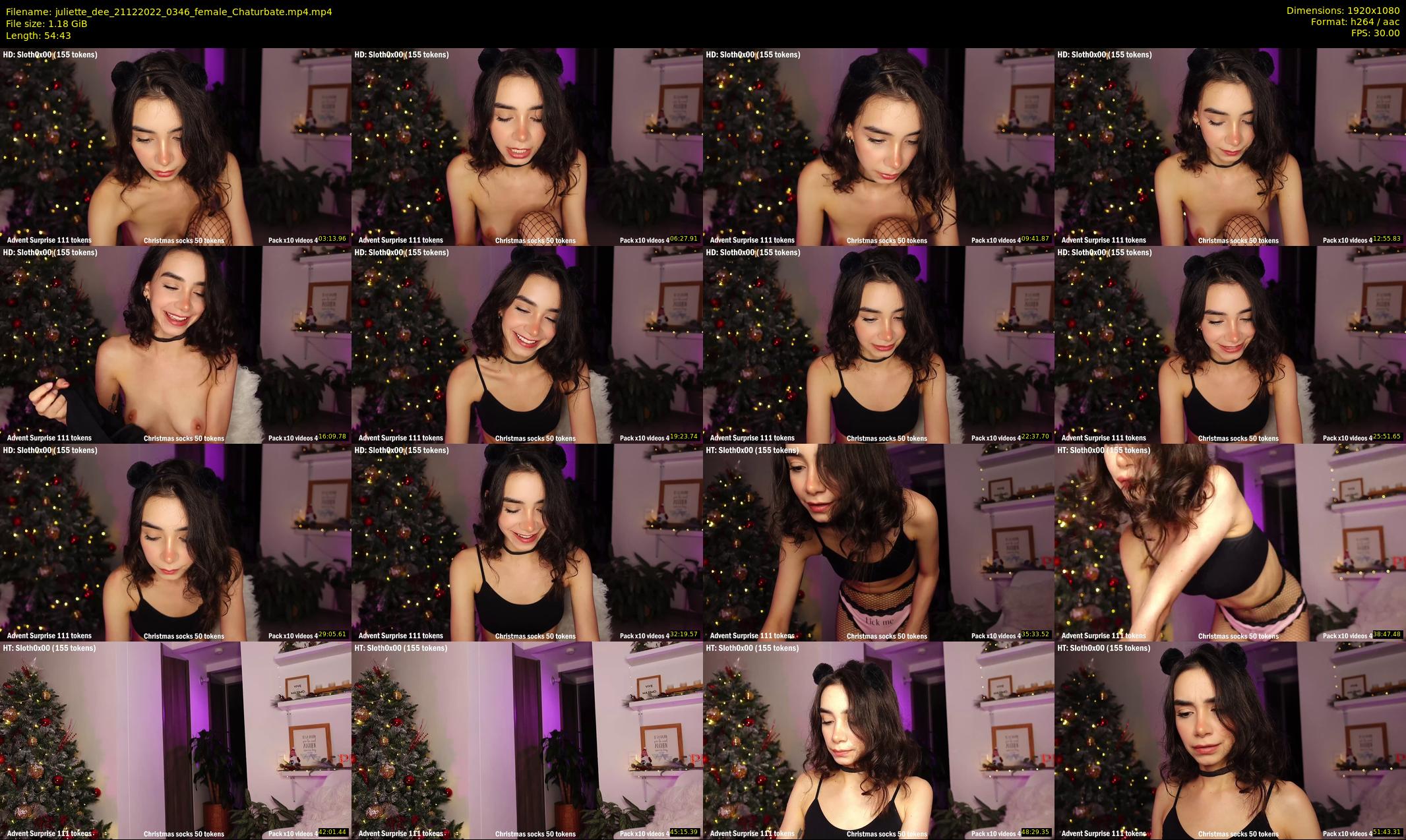 juliette_dee — 55 minute Chaturbate female cam show recording, 1080p, Dec 21, 2022