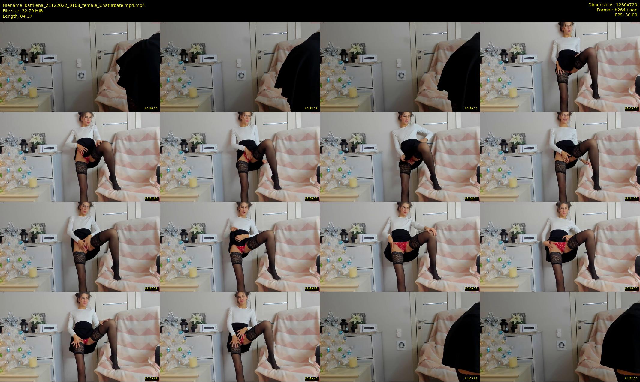 kathlena — 5 minute Chaturbate female cam show recording, 720p, Dec 21, 2022