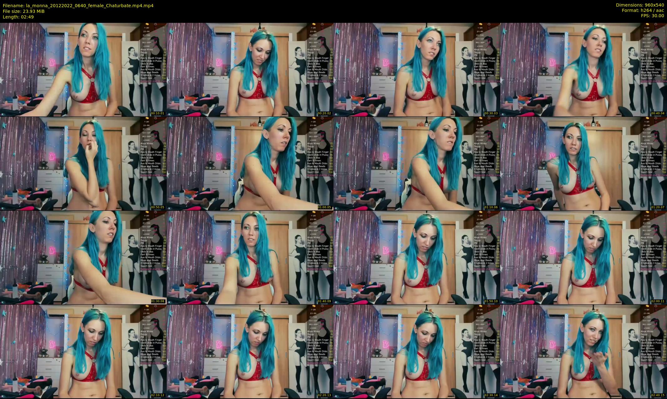 la_monna — 3 minute Chaturbate female cam show recording, 480p, Dec 20, 2022