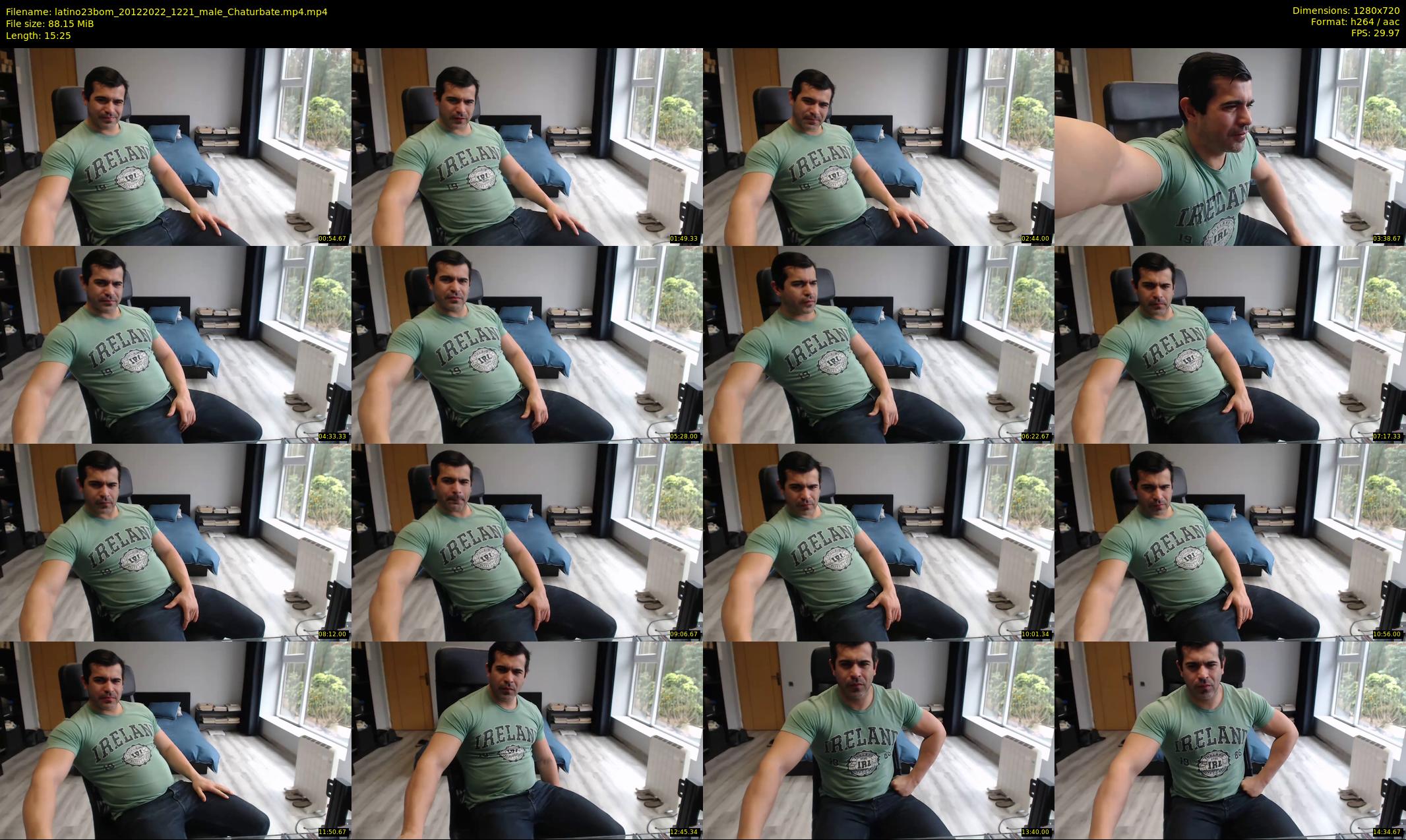 latino23bom — 16 minute Chaturbate male cam show recording, 720p, Dec 20, 2022