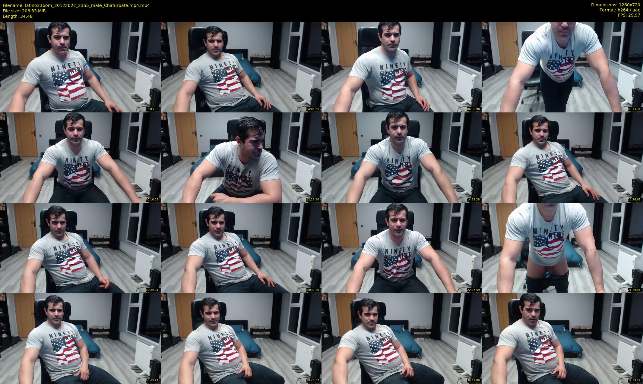 latino23bom — 35 minute Chaturbate male cam show recording, 720p, Dec 20, 2022