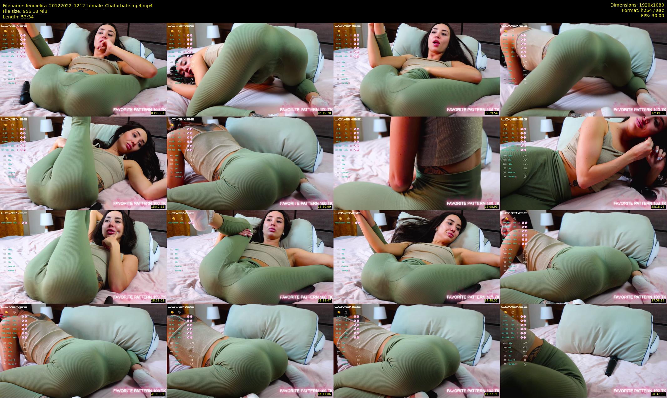 lendielira — 54 minute Chaturbate female cam show recording, 1080p, Dec 20, 2022